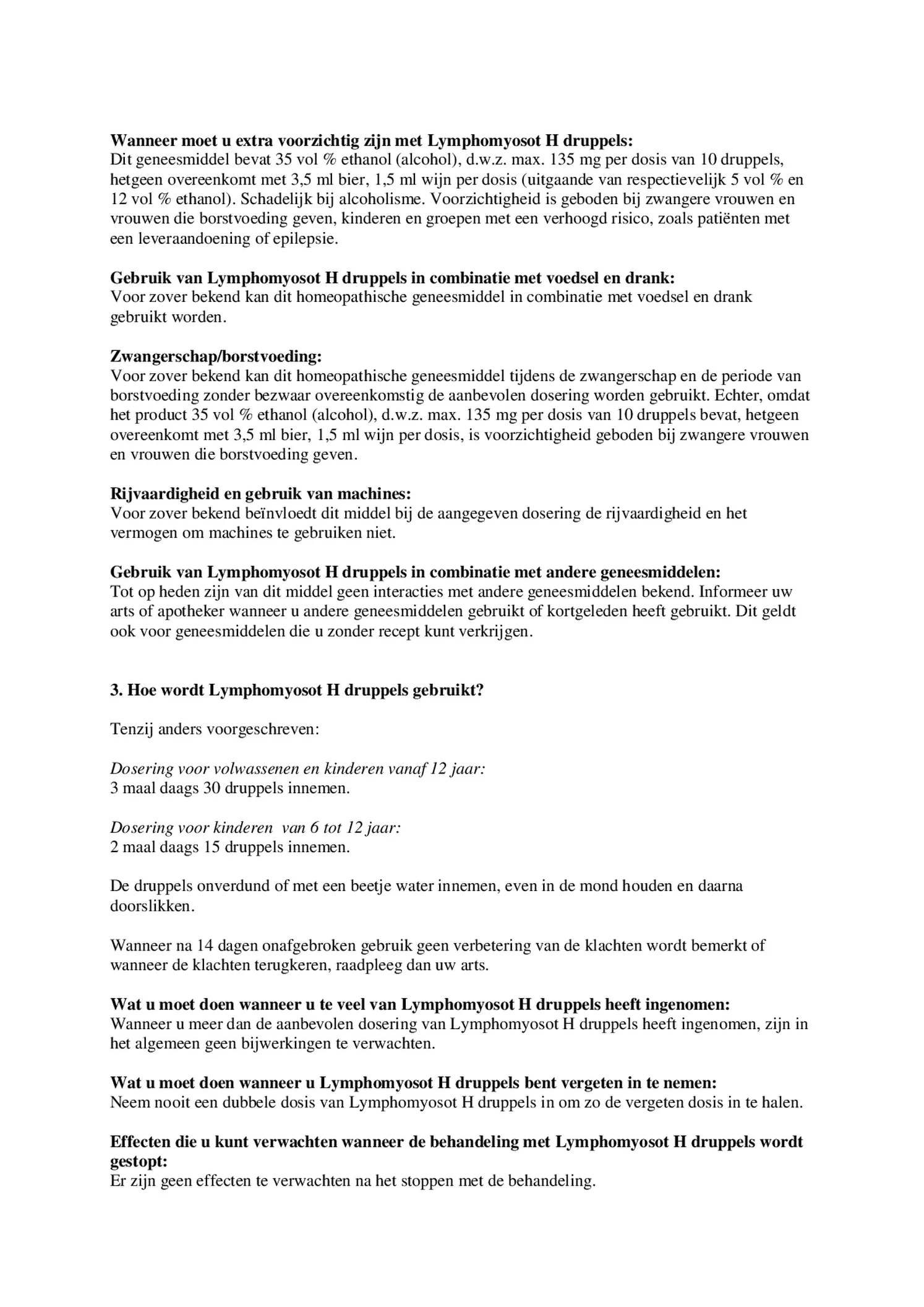 Lymphomyosot H afbeelding van document #2, bijsluiter