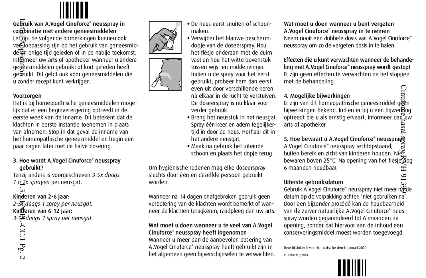 Cinuforce Neusspray afbeelding van document #2, bijsluiter