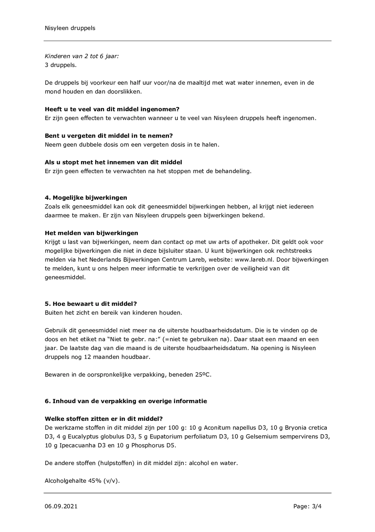 Nisyleen Druppels afbeelding van document #3, bijsluiter