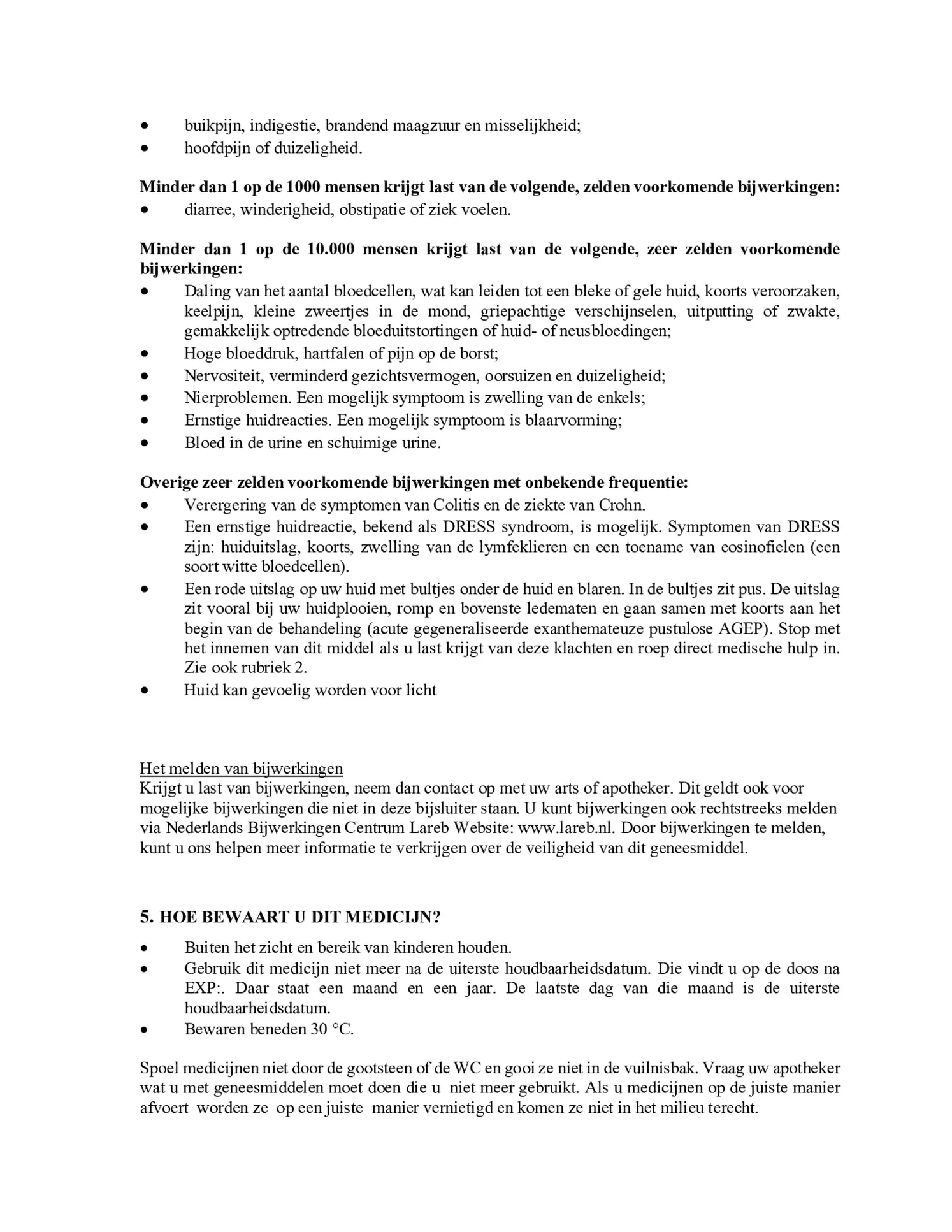 Reliva Forte Oval Tabs 400 mg - voor pijn en koorts afbeelding van document #6, bijsluiter