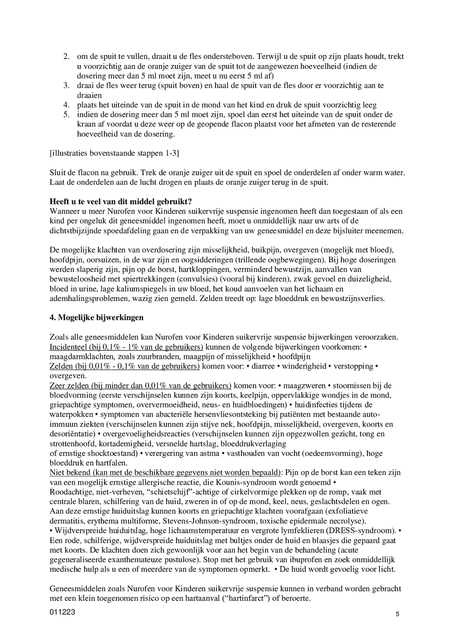 Kinderen Suspensie Suikervrij Vanaf 3 Maanden afbeelding van document #5, bijsluiter