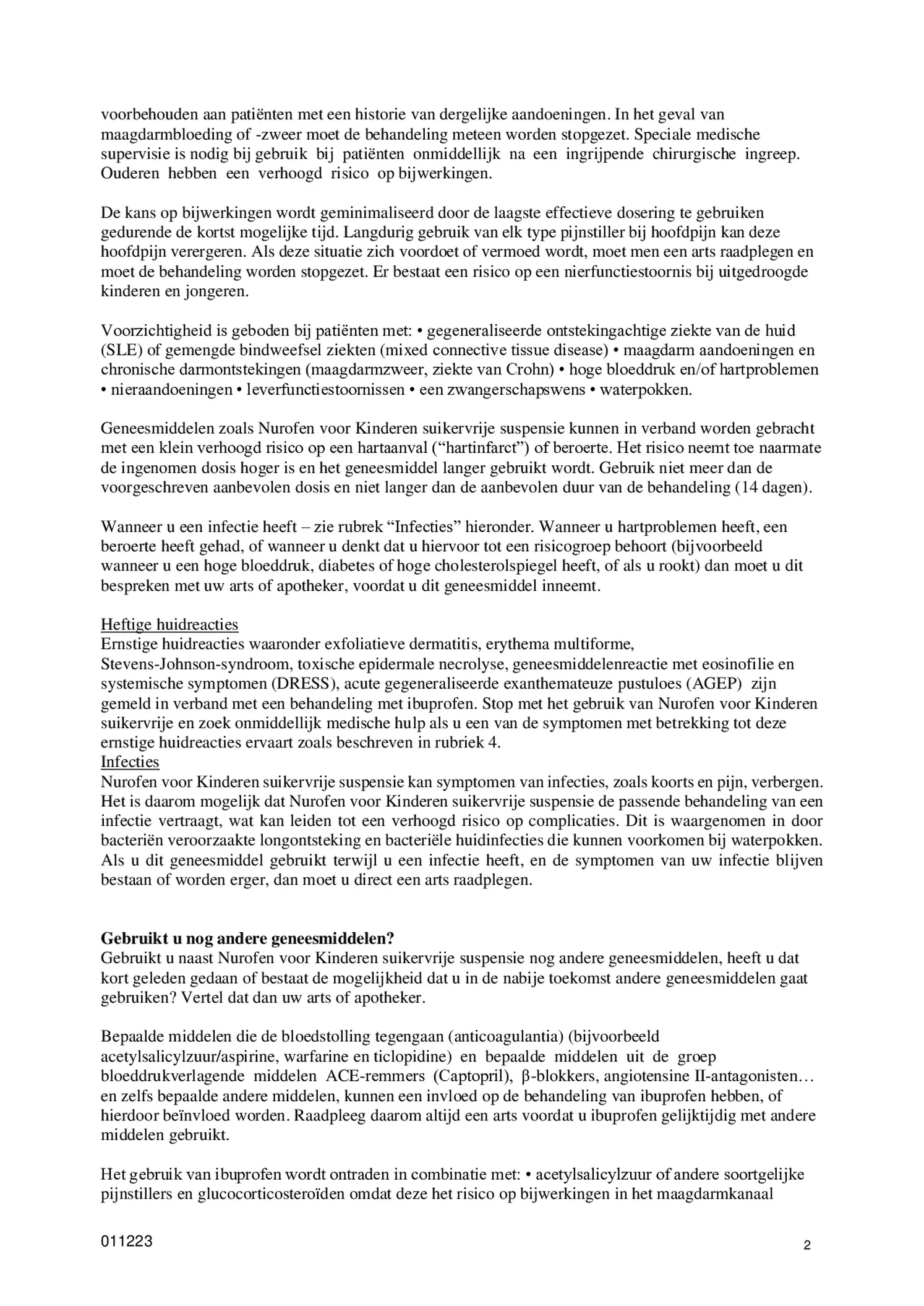 Kinderen Suspensie Suikervrij Vanaf 3 Maanden afbeelding van document #2, bijsluiter