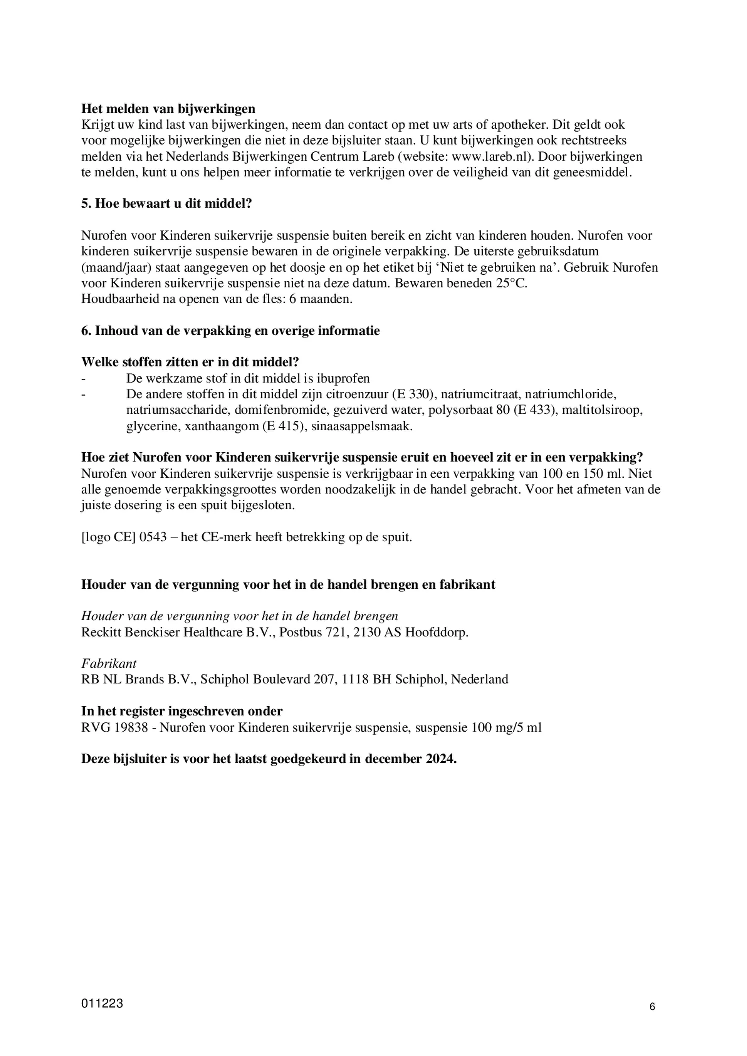 Kinderen Suspensie Suikervrij Vanaf 3 Maanden afbeelding van document #6, bijsluiter