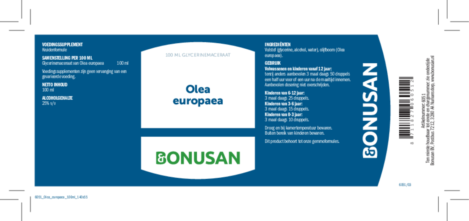 Olea Europea Druppels afbeelding van document #1, etiket