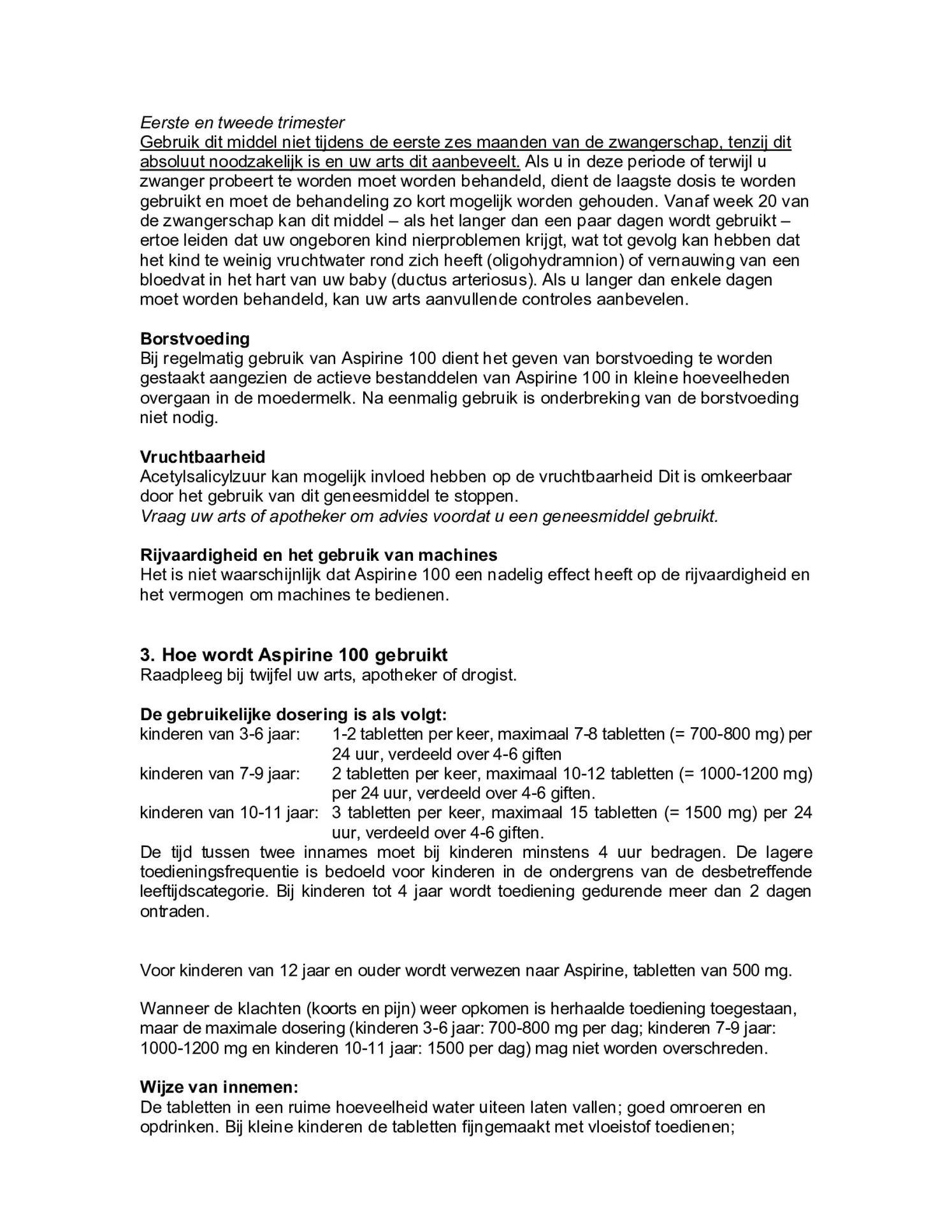 100mg Tabletten afbeelding van document #4, bijsluiter
