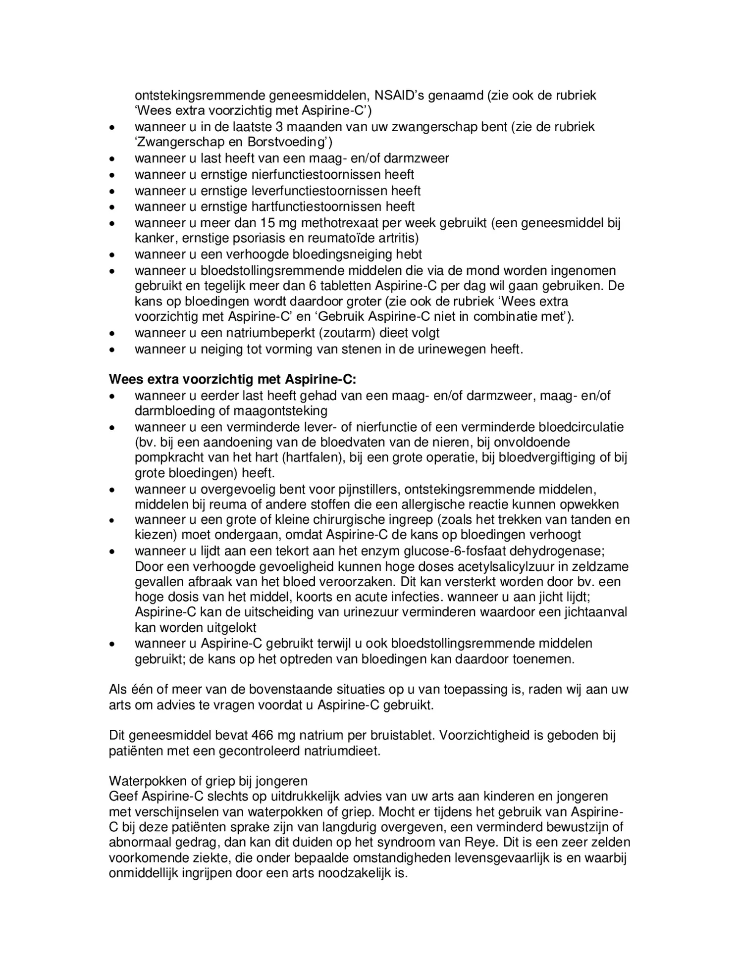 C Bruistabletten afbeelding van document #2, bijsluiter