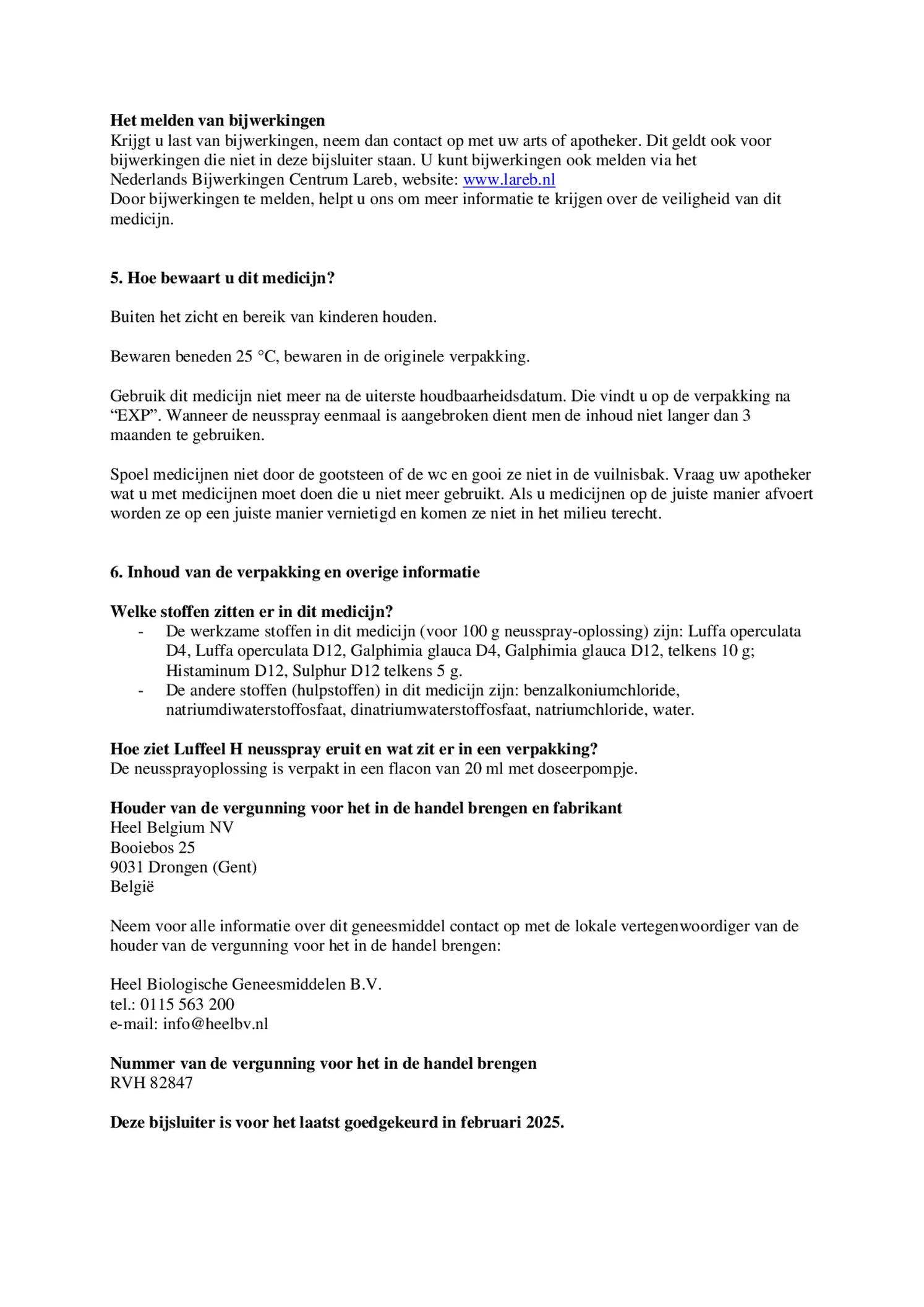 Luffeel H Neusspray afbeelding van document #3, bijsluiter