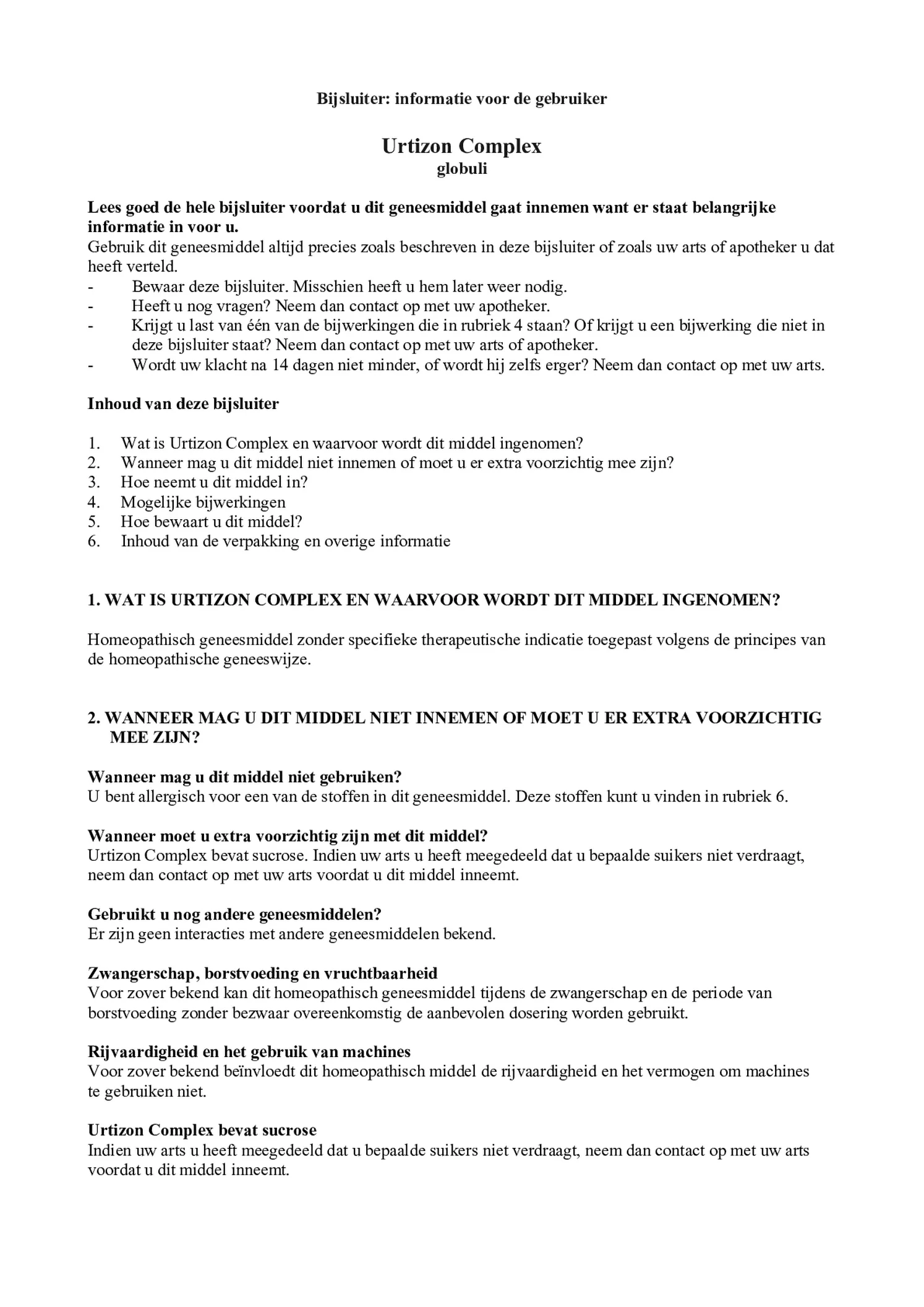 Complex Korrels afbeelding van document #1, bijsluiter