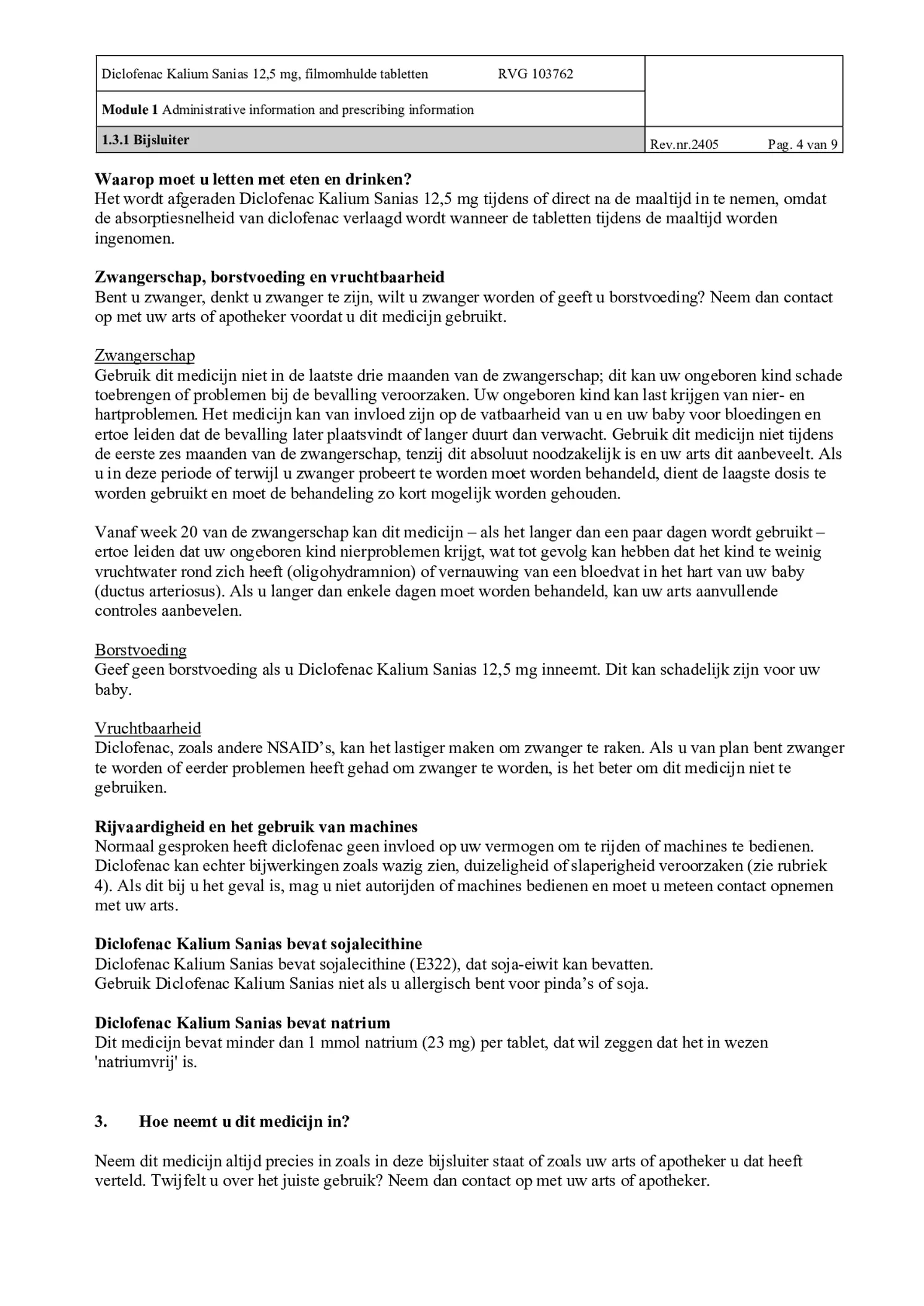 Diclofenac Kalium 12.5mg afbeelding van document #4, bijsluiter