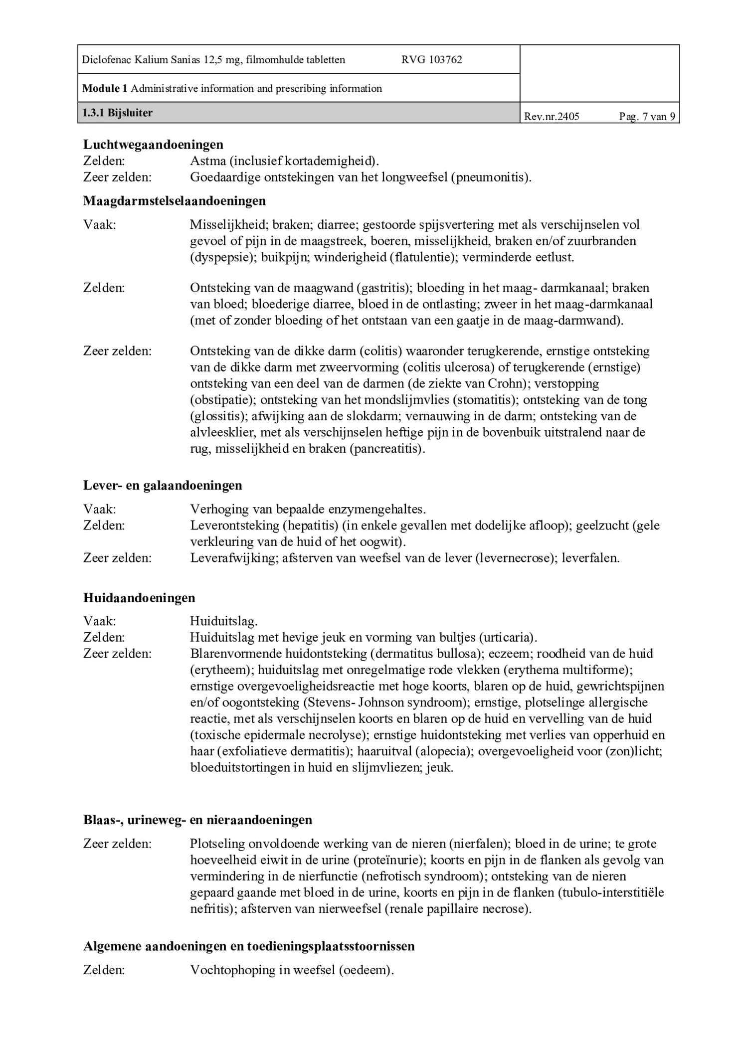 Diclofenac Kalium 12.5mg afbeelding van document #7, bijsluiter