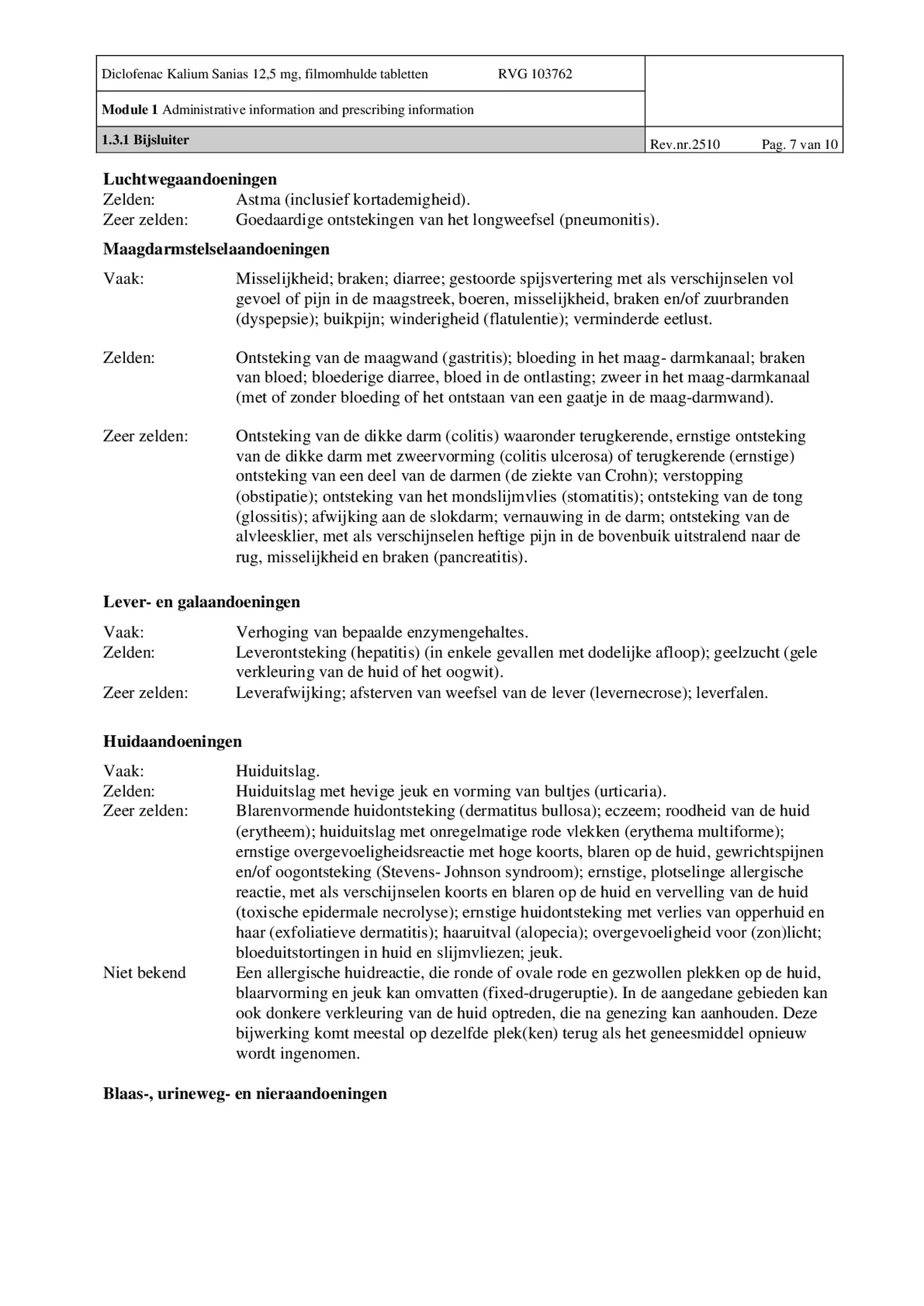 Diclofenac Kalium 12.5mg afbeelding van document #7, bijsluiter