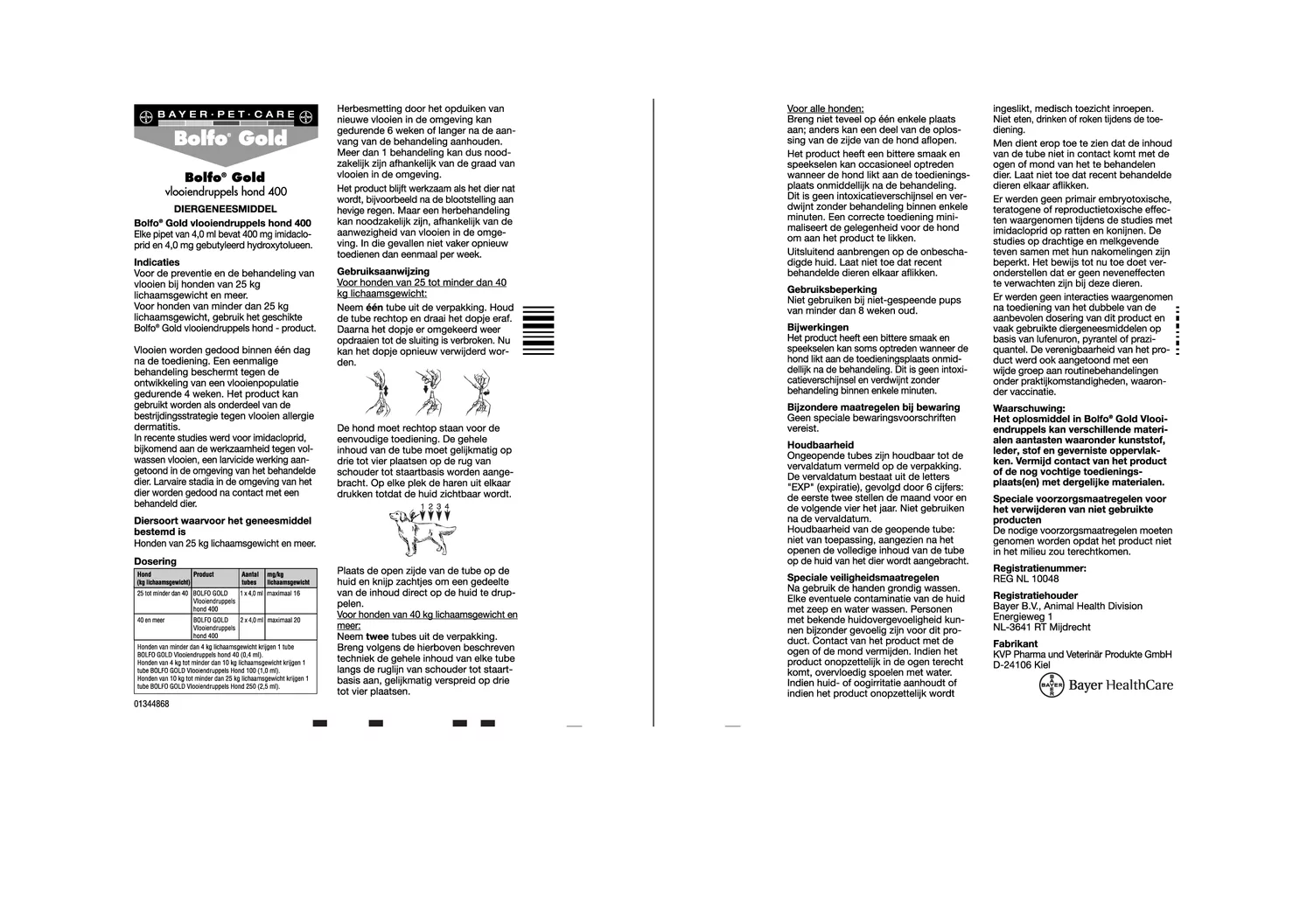Gold Druppels Hond 400 afbeelding van document #1, gebruiksaanwijzing