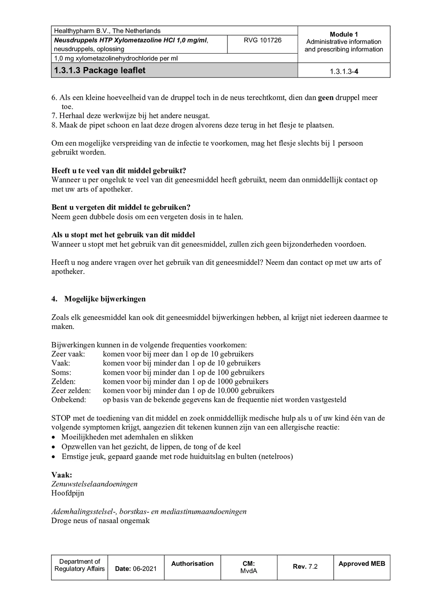 Neusdruppels 1.0mg/ml afbeelding van document #4, bijsluiter
