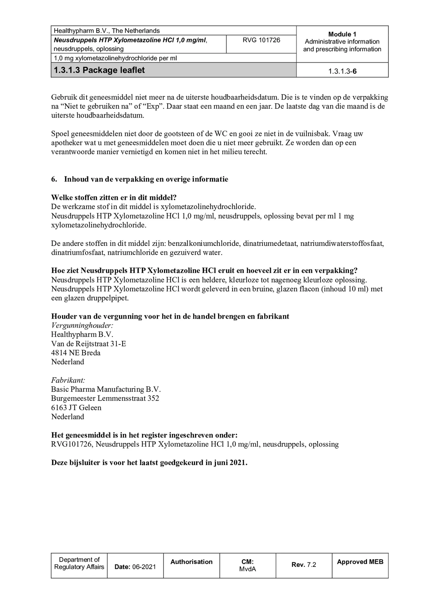 Neusdruppels 1.0mg/ml afbeelding van document #6, bijsluiter