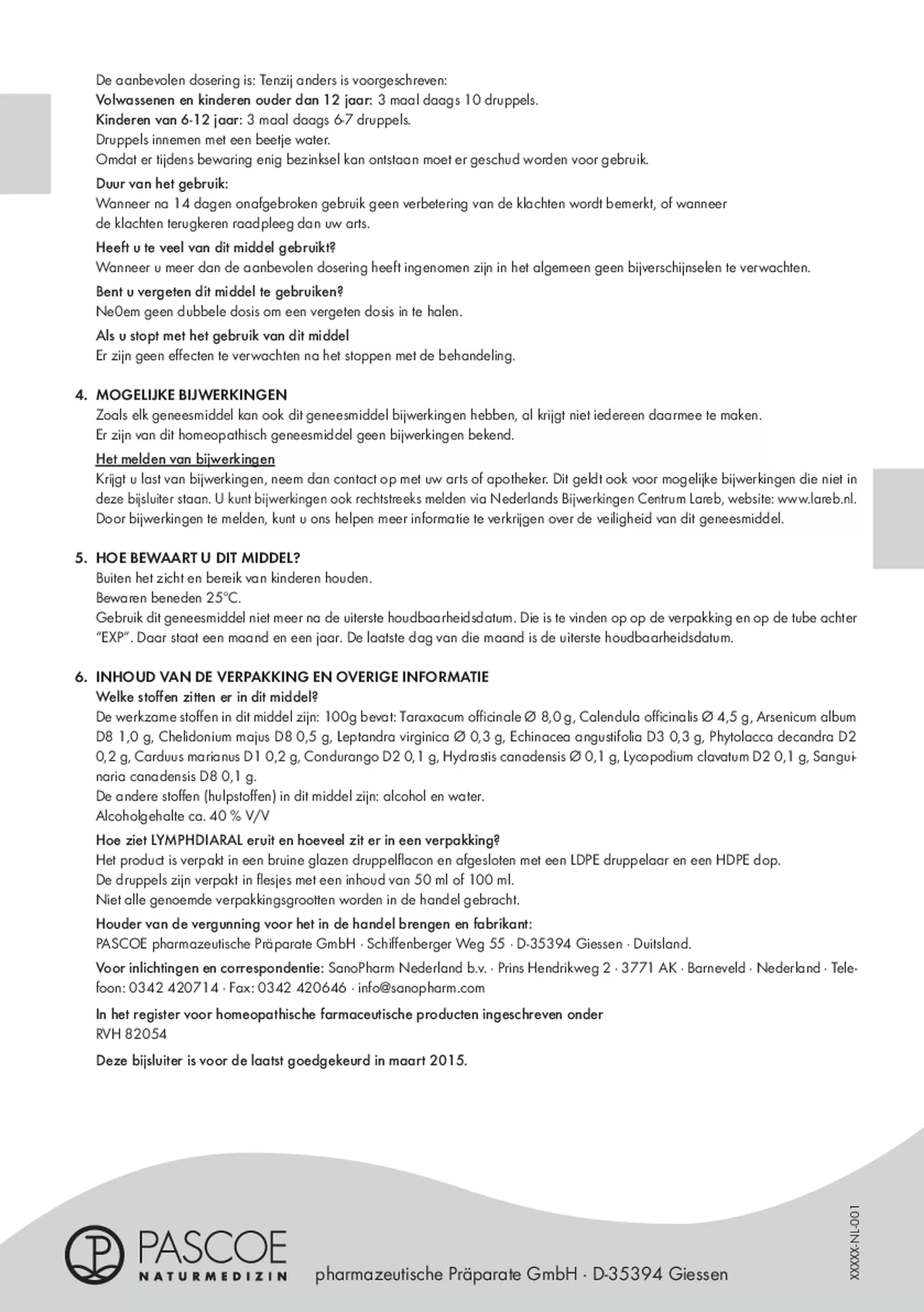 Lymphdiaral afbeelding van document #2, bijsluiter
