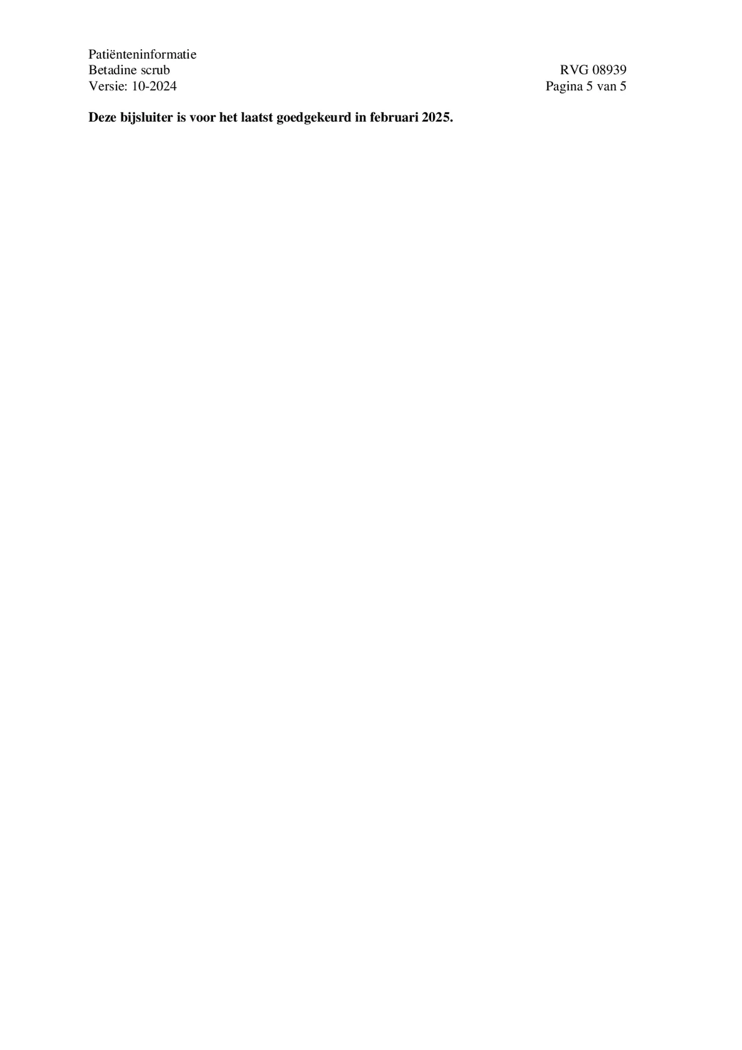 Scrub afbeelding van document #5, bijsluiter