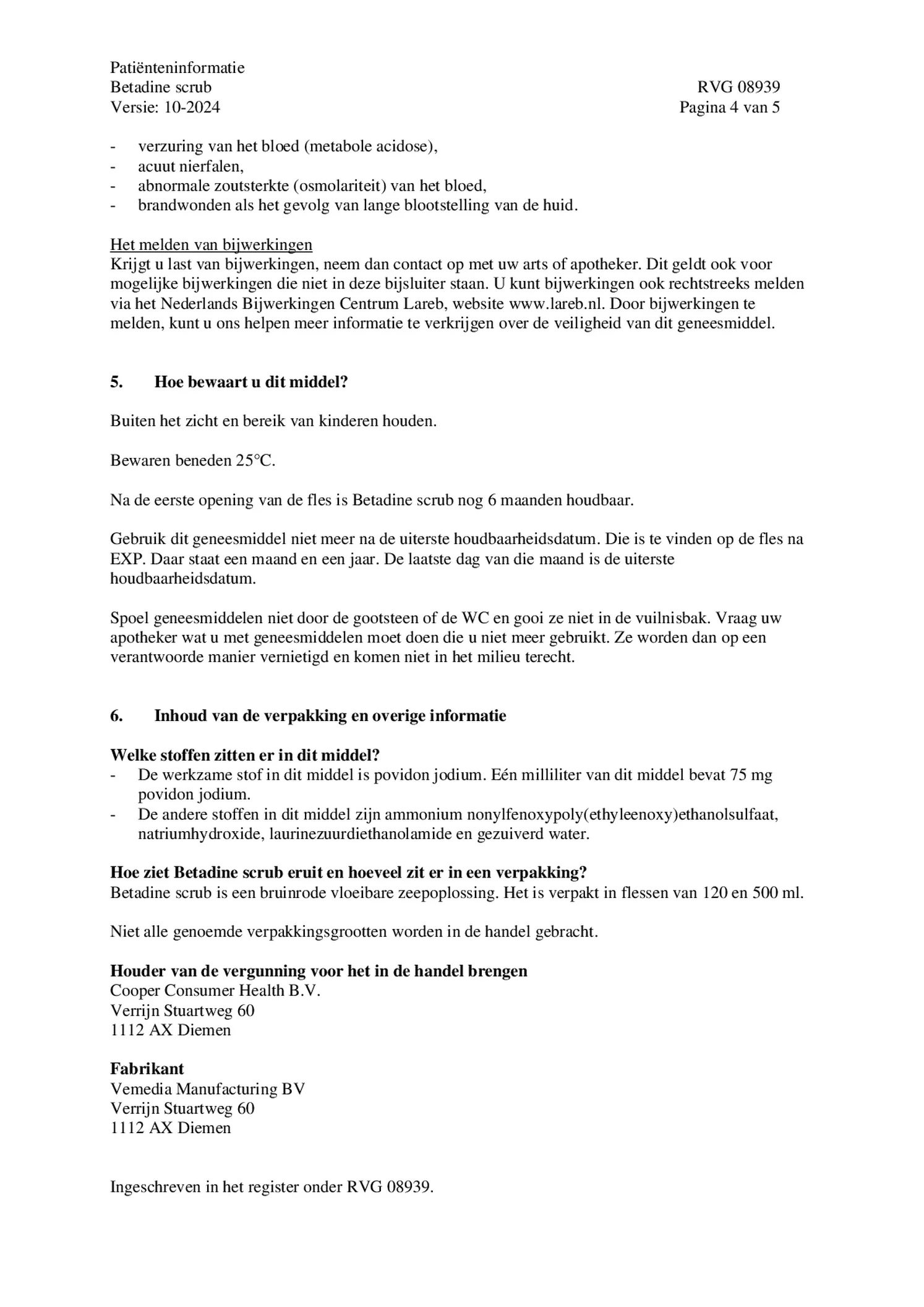 Scrub afbeelding van document #4, bijsluiter