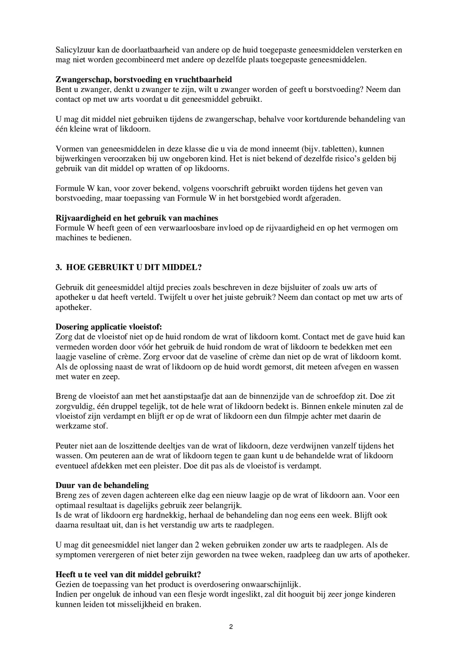 Wrattentinctuur Flacon afbeelding van document #2, bijsluiter