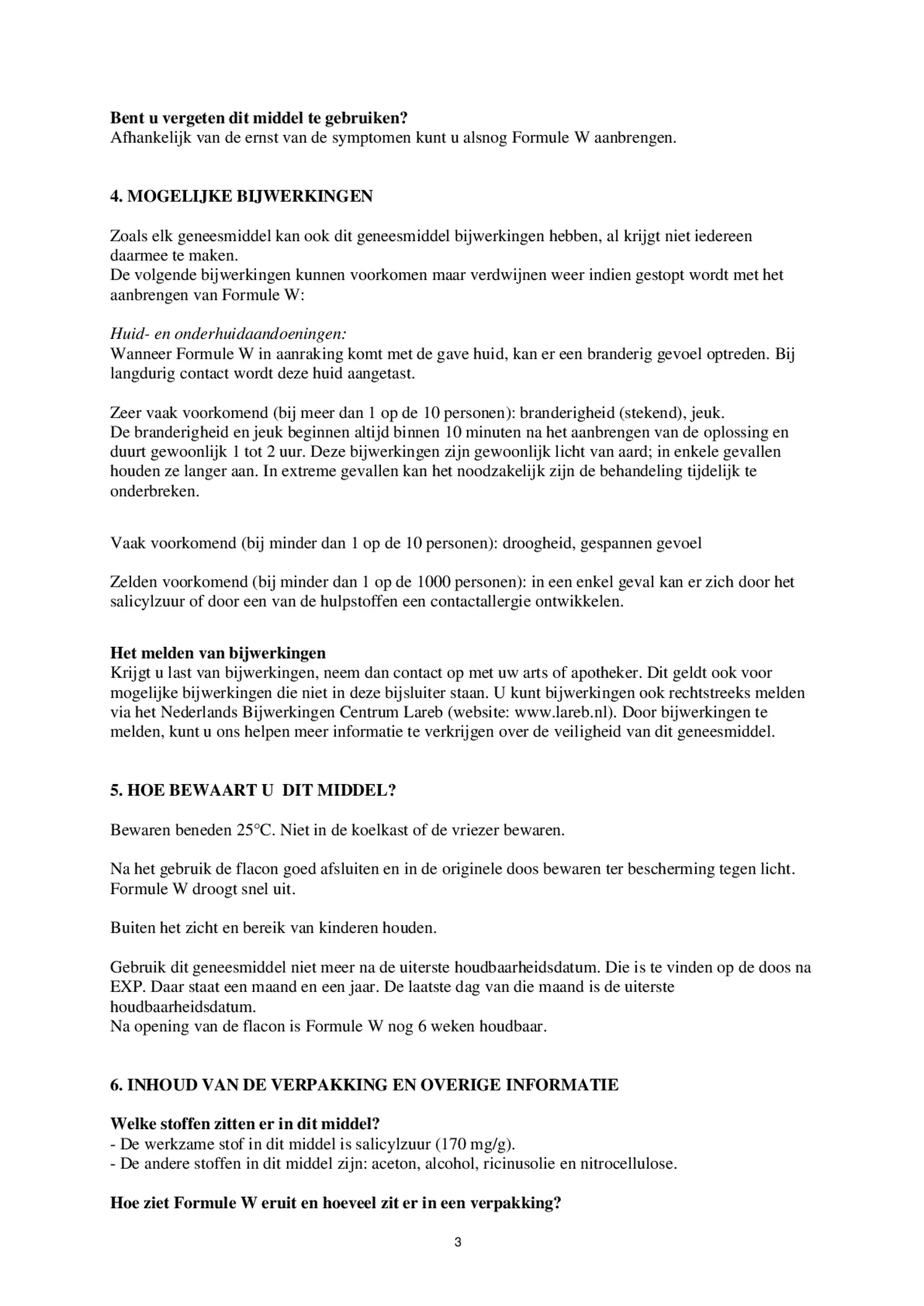 Wrattentinctuur Flacon afbeelding van document #3, bijsluiter