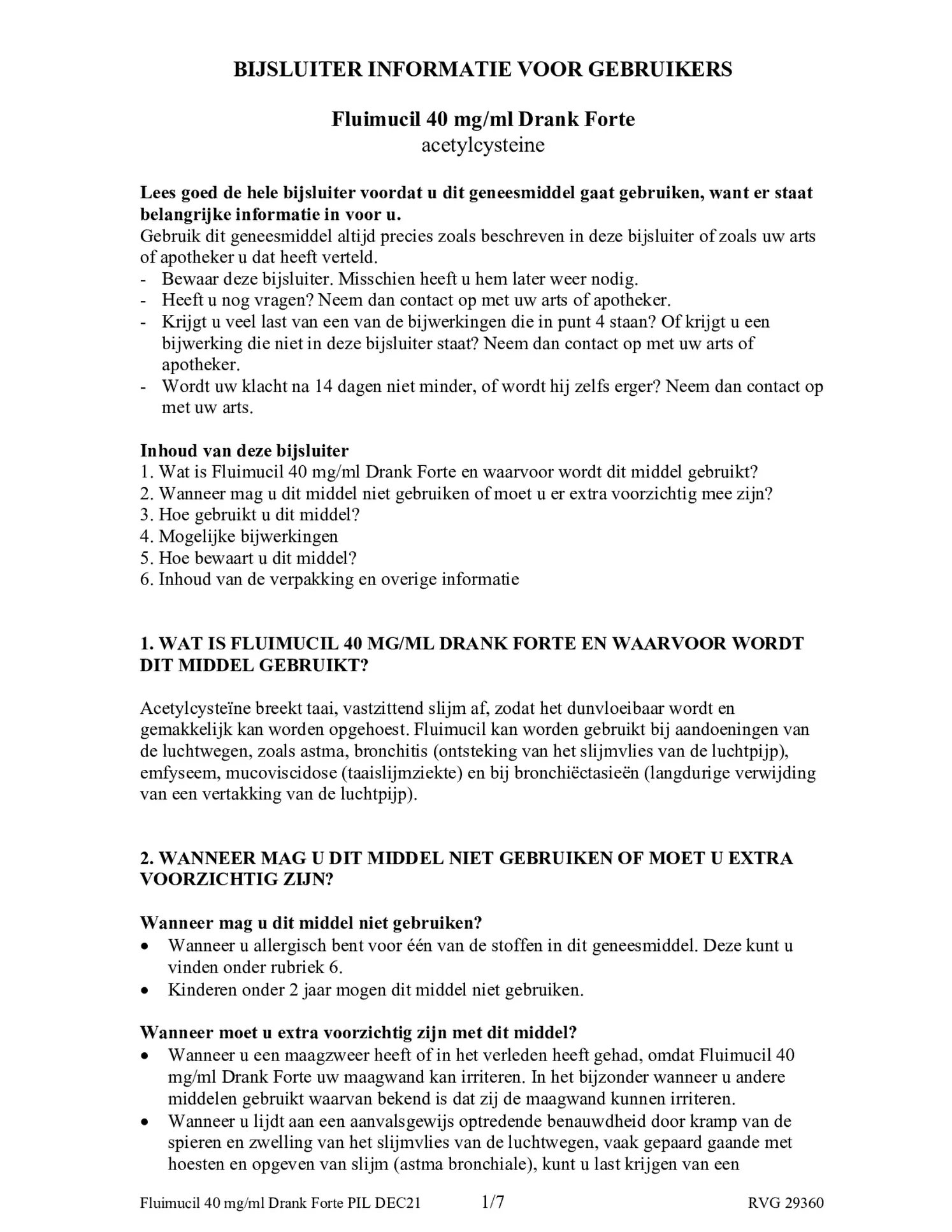 40mg (4%) Drank Forte afbeelding van document #1, bijsluiter