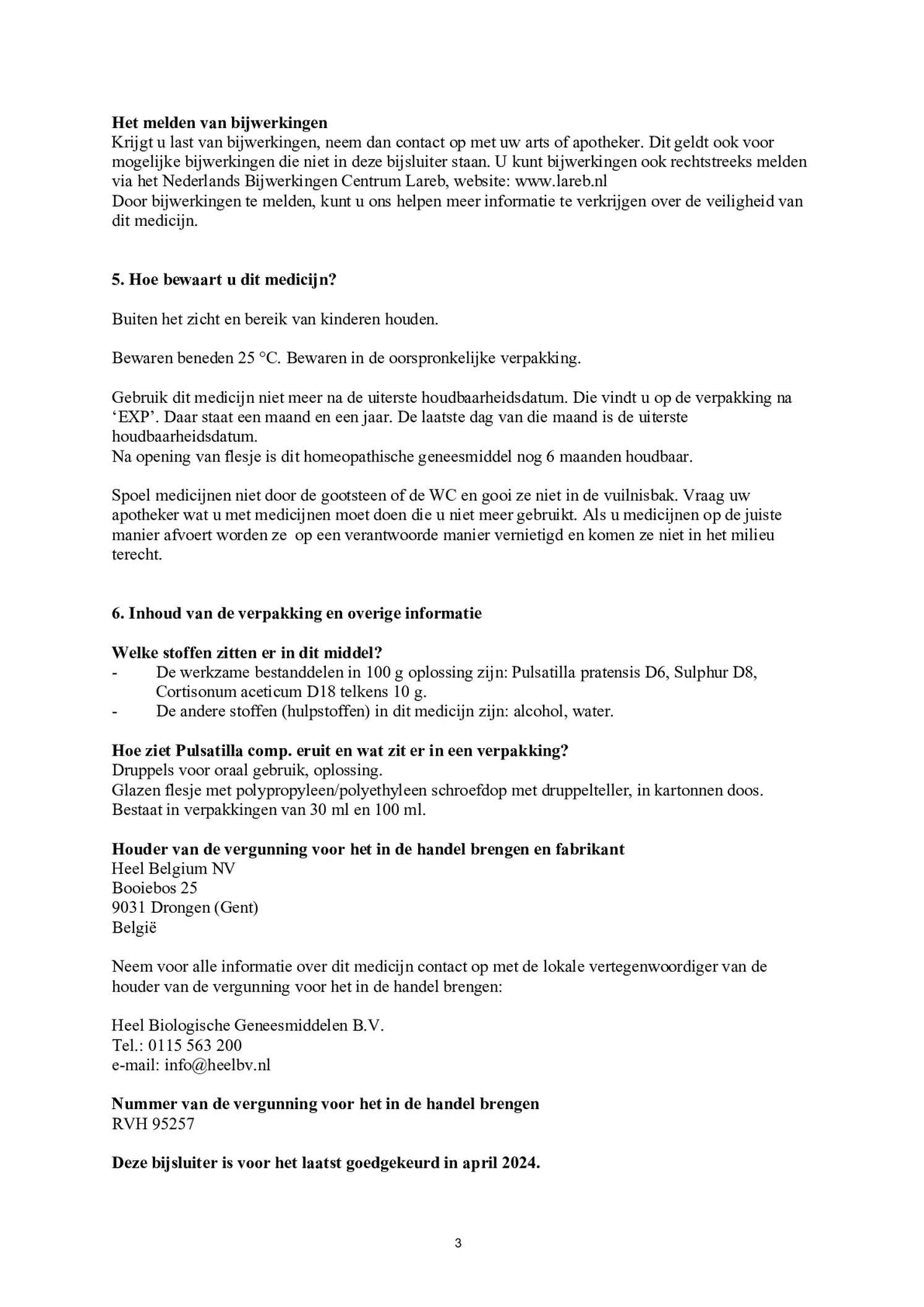 Pulsatilla Comp. Druppels afbeelding van document #3, bijsluiter