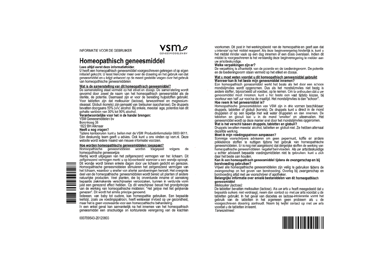 Solidago Virgaurea D6 Tabletten afbeelding van document #1, bijsluiter