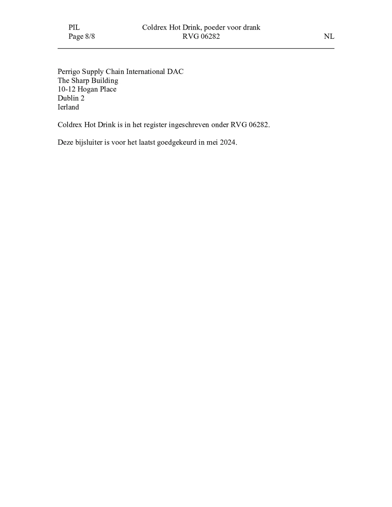 Hot Drink - Bij griep en verkoudheid afbeelding van document #8, bijsluiter