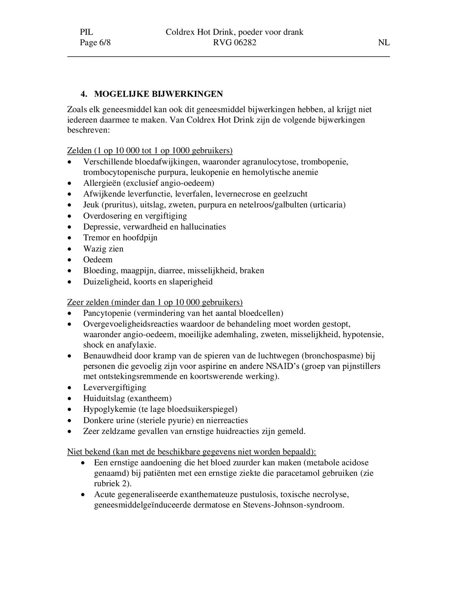 Hot Drink - Bij griep en verkoudheid afbeelding van document #6, bijsluiter