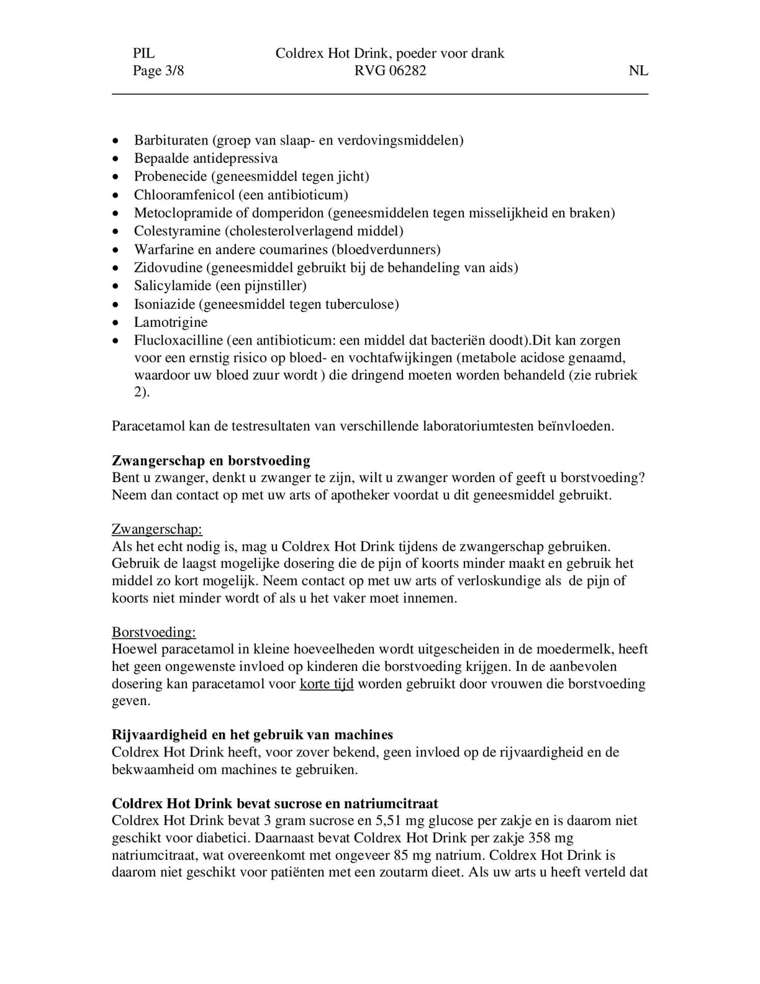 Hot Drink - Bij griep en verkoudheid afbeelding van document #3, bijsluiter