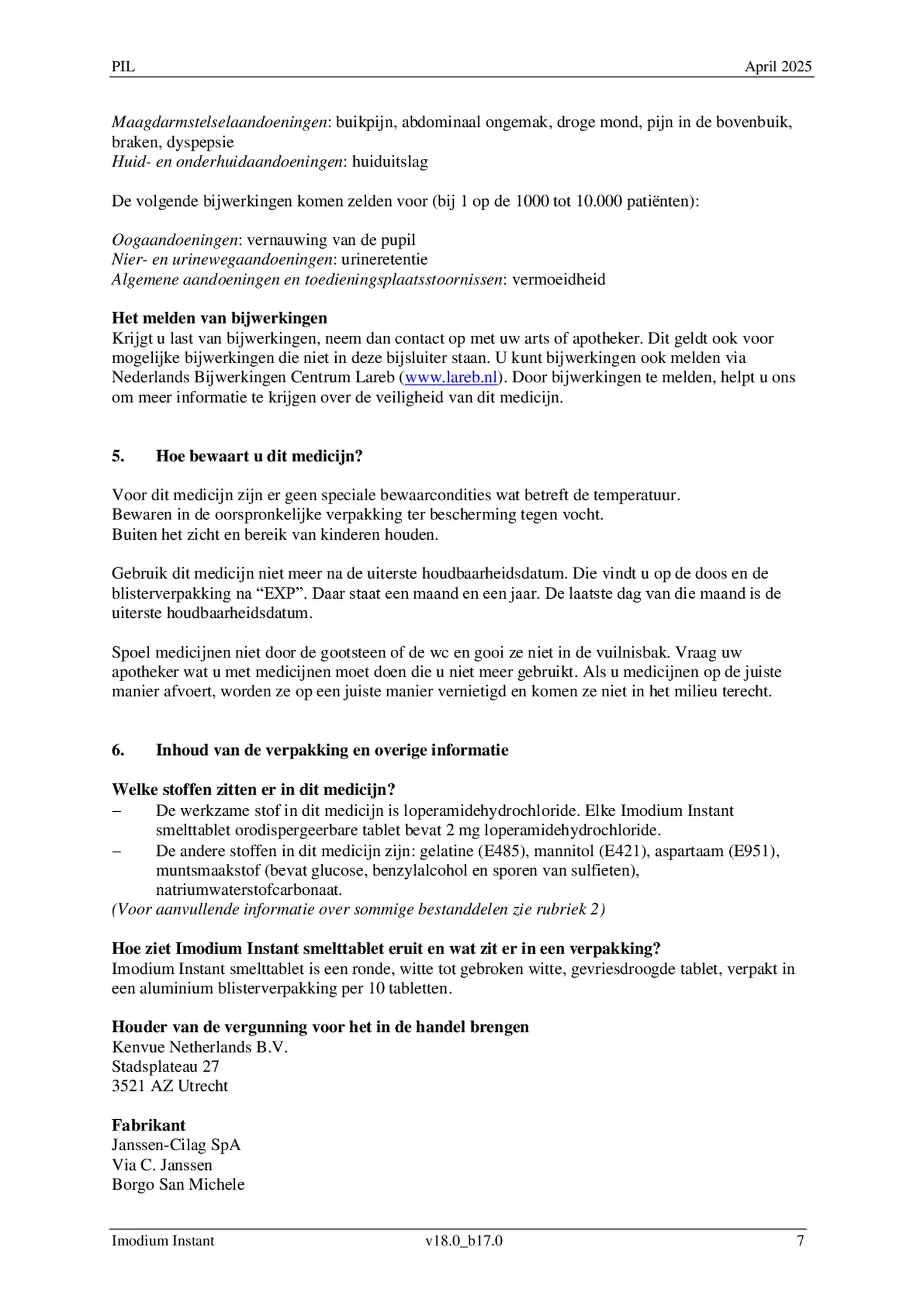 2mg Instant Smelttablet afbeelding van document #7, bijsluiter