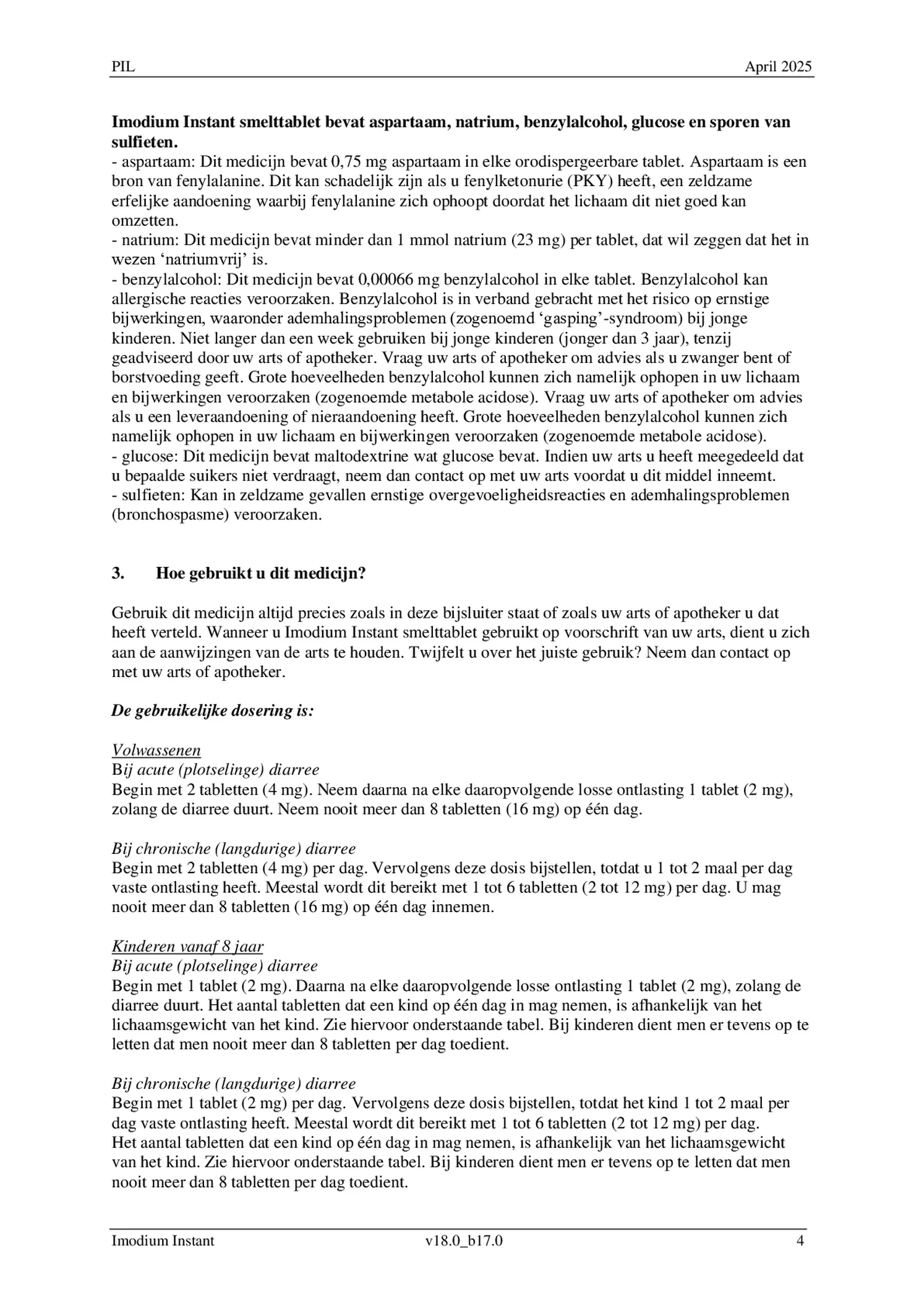 2mg Instant Smelttablet afbeelding van document #4, bijsluiter