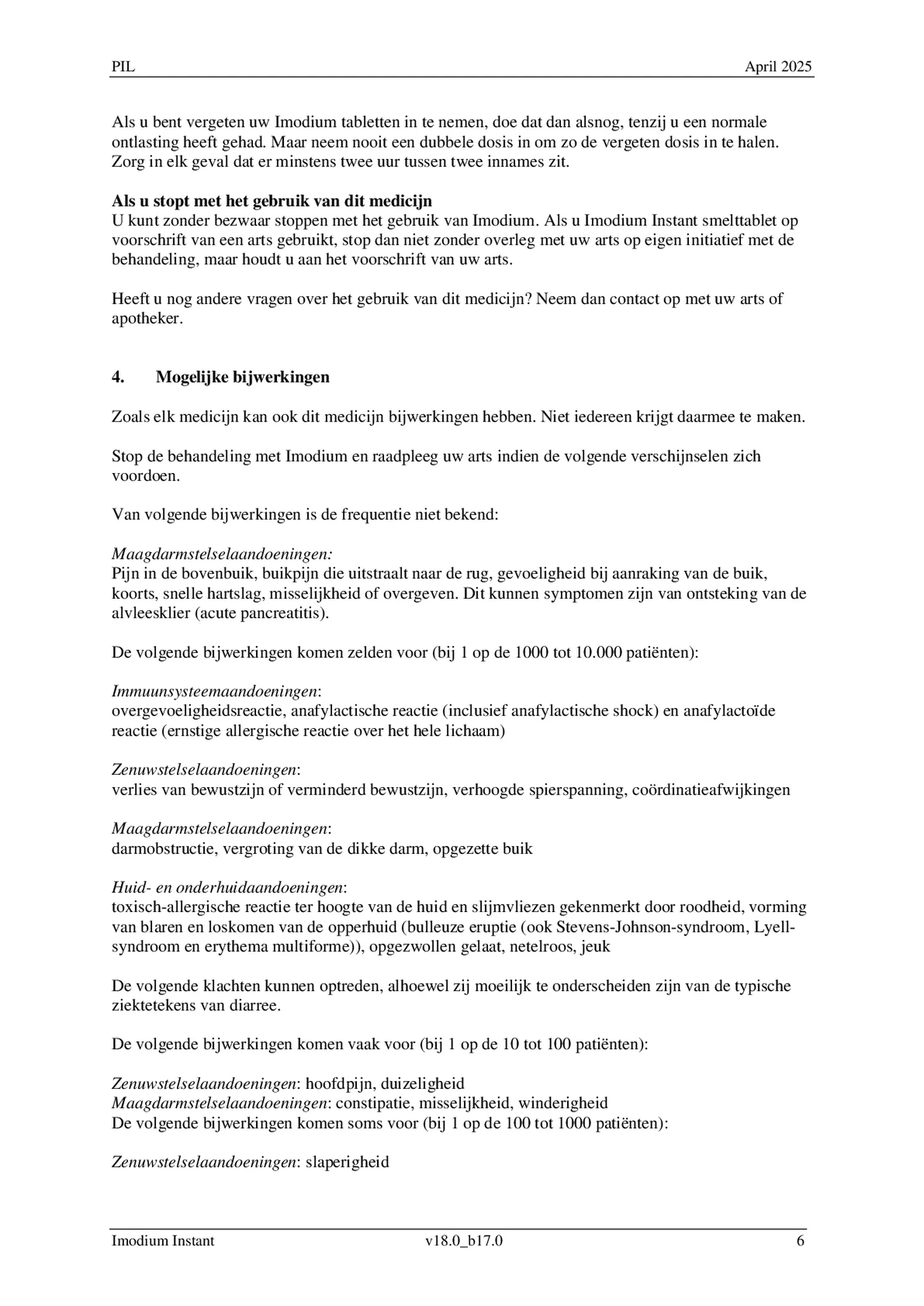 2mg Instant Smelttablet afbeelding van document #6, bijsluiter