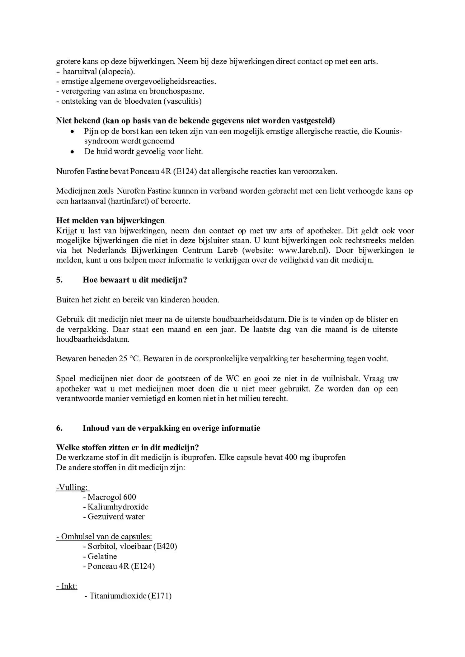 Fastine 400mg Capsules afbeelding van document #8, bijsluiter