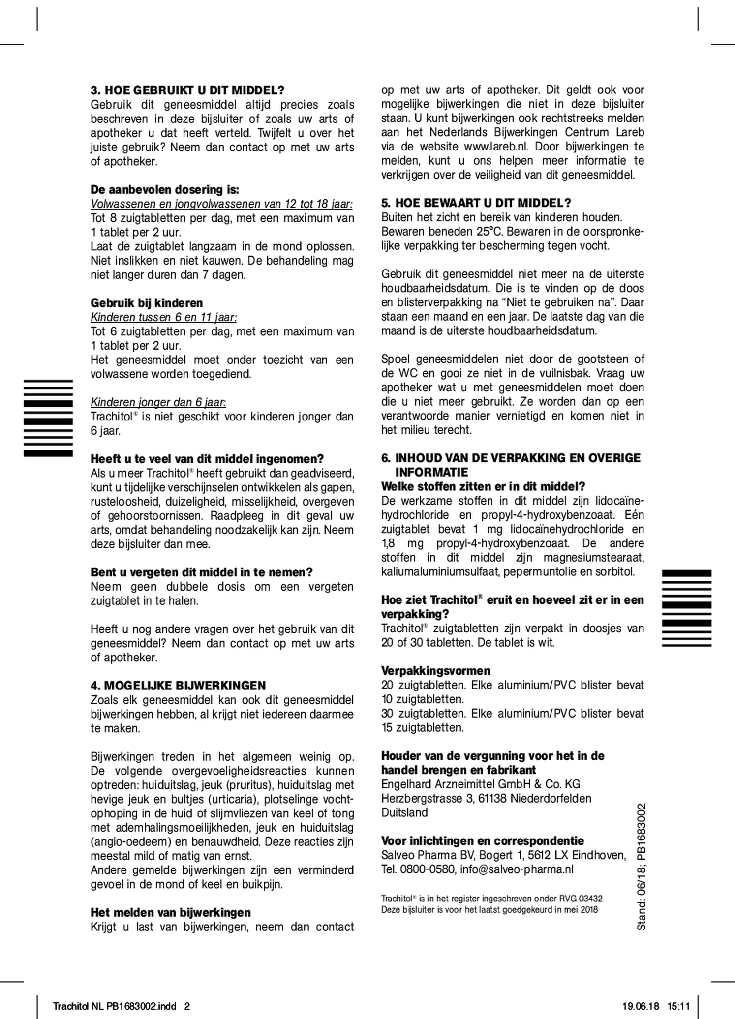 Zuigtabletten - bij beginnende keelpijn afbeelding van document #2, bijsluiter