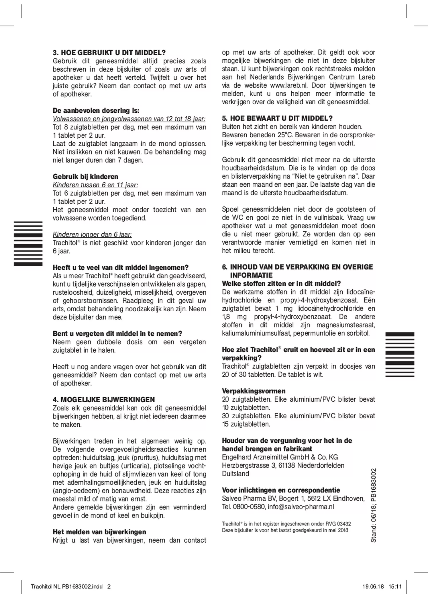Zuigtabletten - bij beginnende keelpijn afbeelding van document #2, bijsluiter