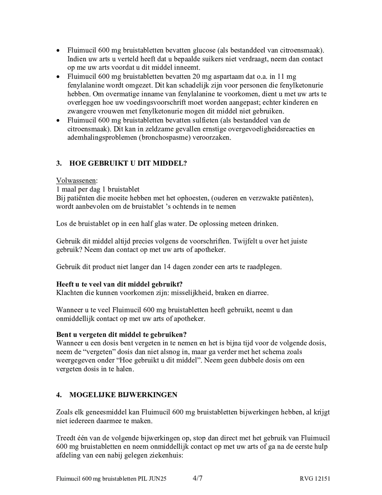 600mg Bruistablet afbeelding van document #4, bijsluiter