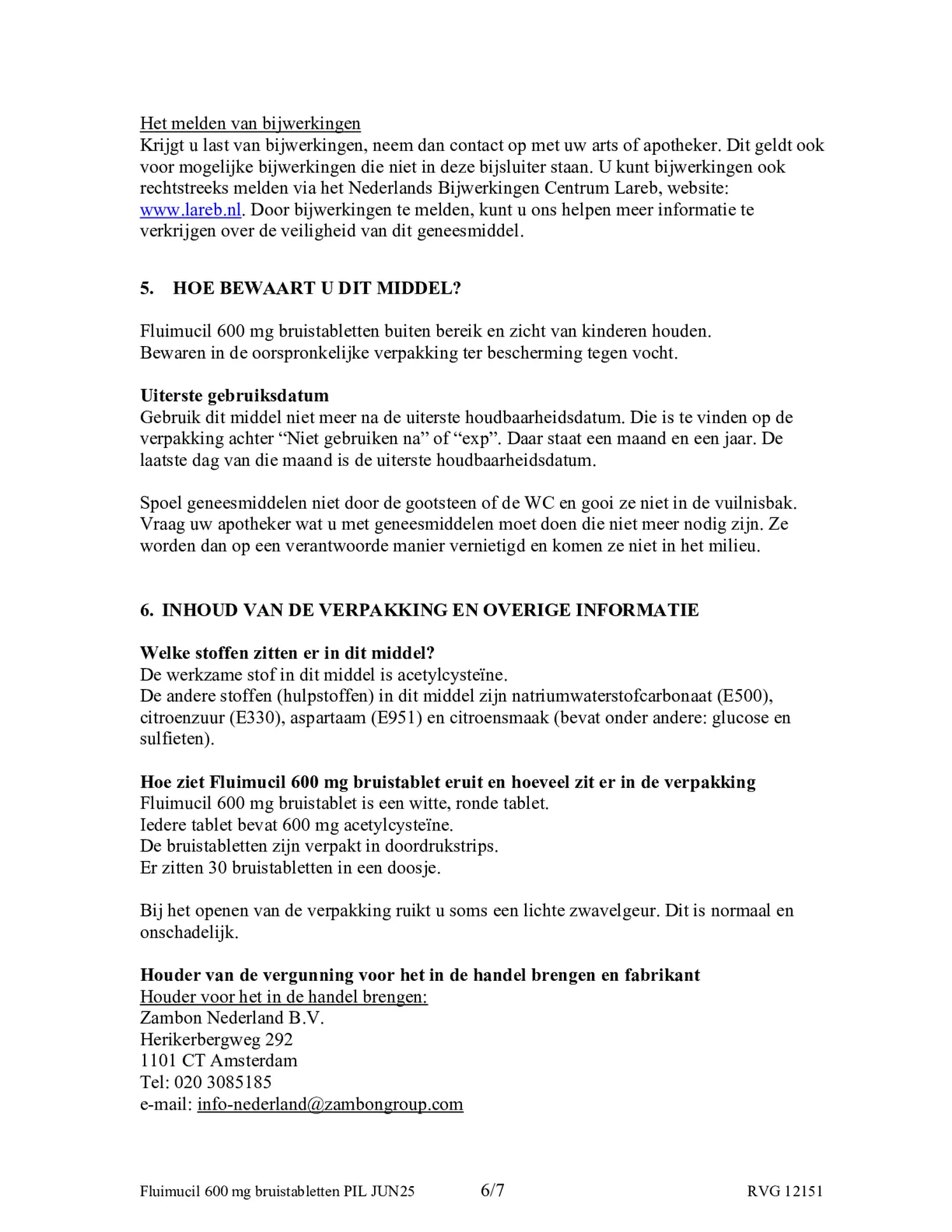 600mg Bruistablet afbeelding van document #6, bijsluiter