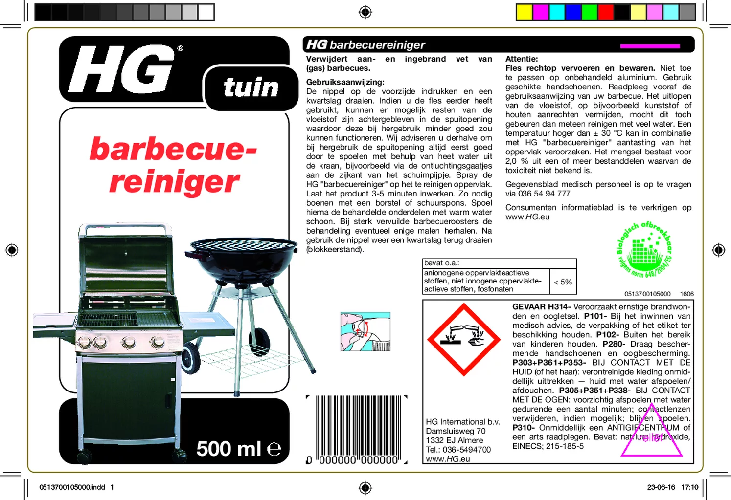 Barbecuereiniger afbeelding van document #1, etiket