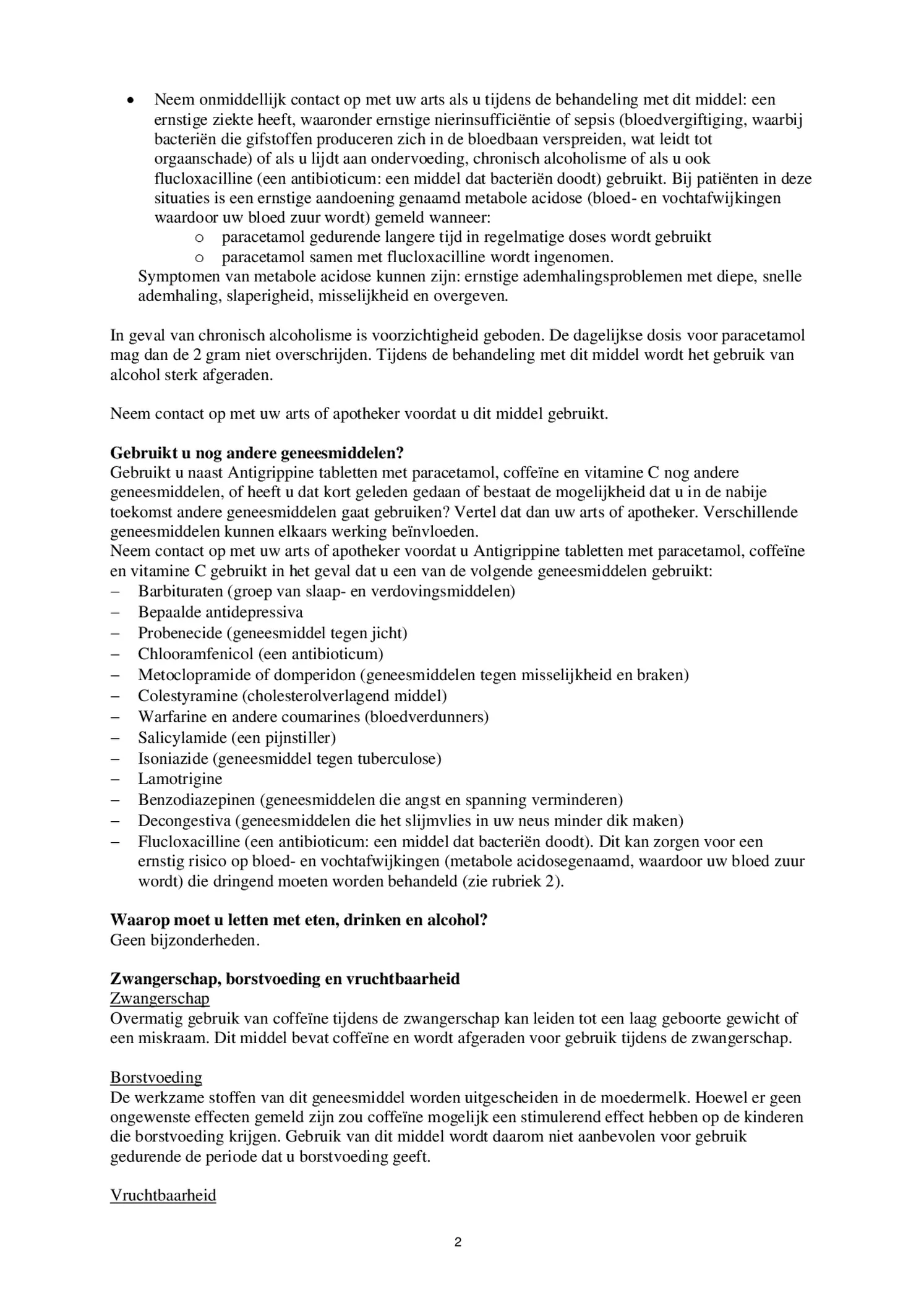 Tabletten afbeelding van document #2, bijsluiter