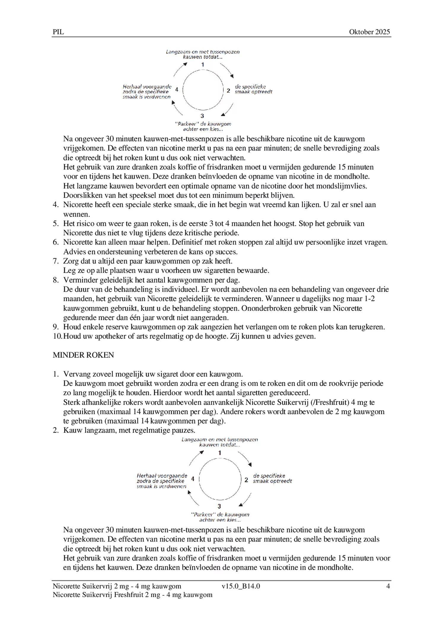 Suikervrij 2mg Kauwgom afbeelding van document #4, bijsluiter