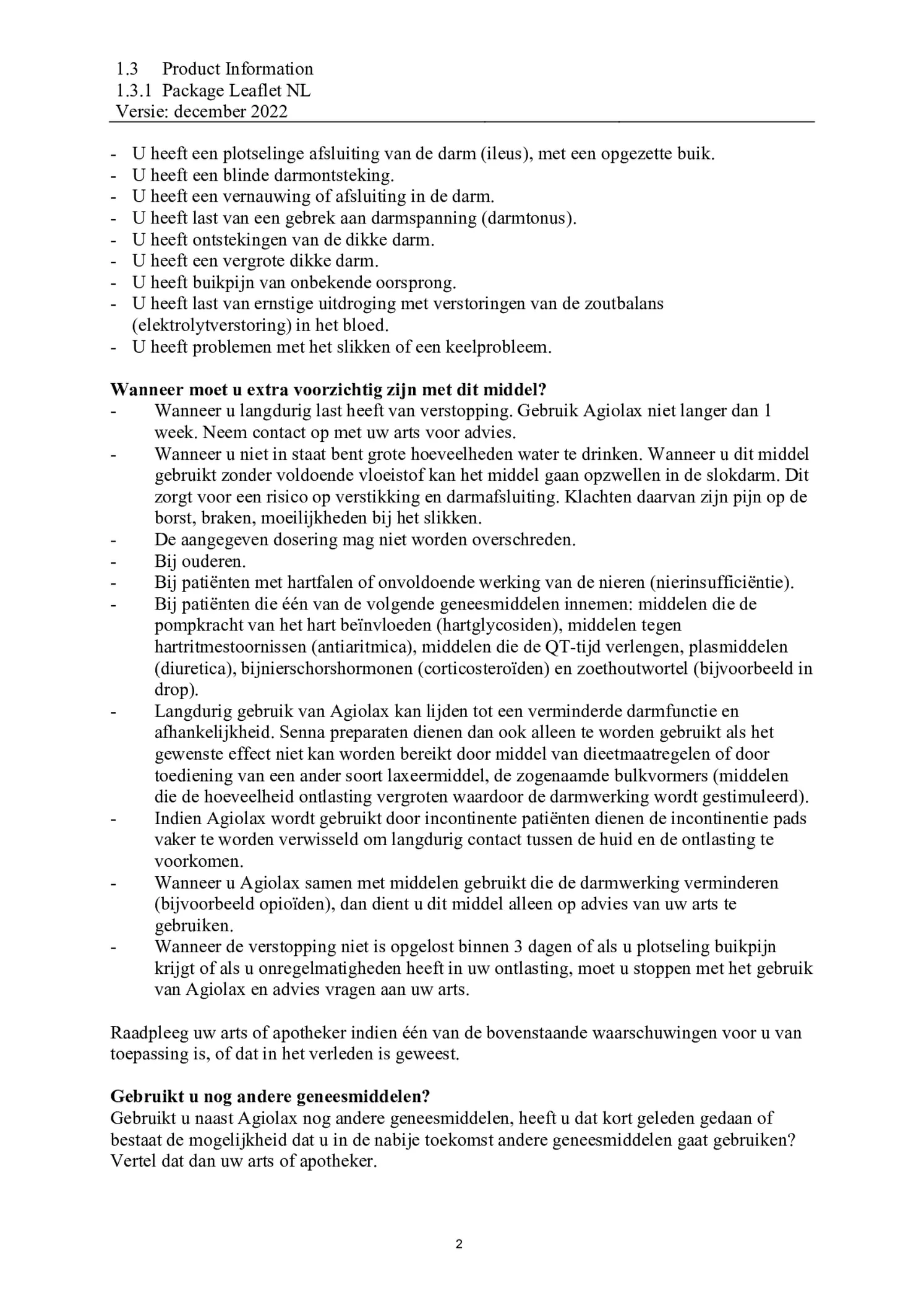 Granulaat Bus afbeelding van document #2, bijsluiter