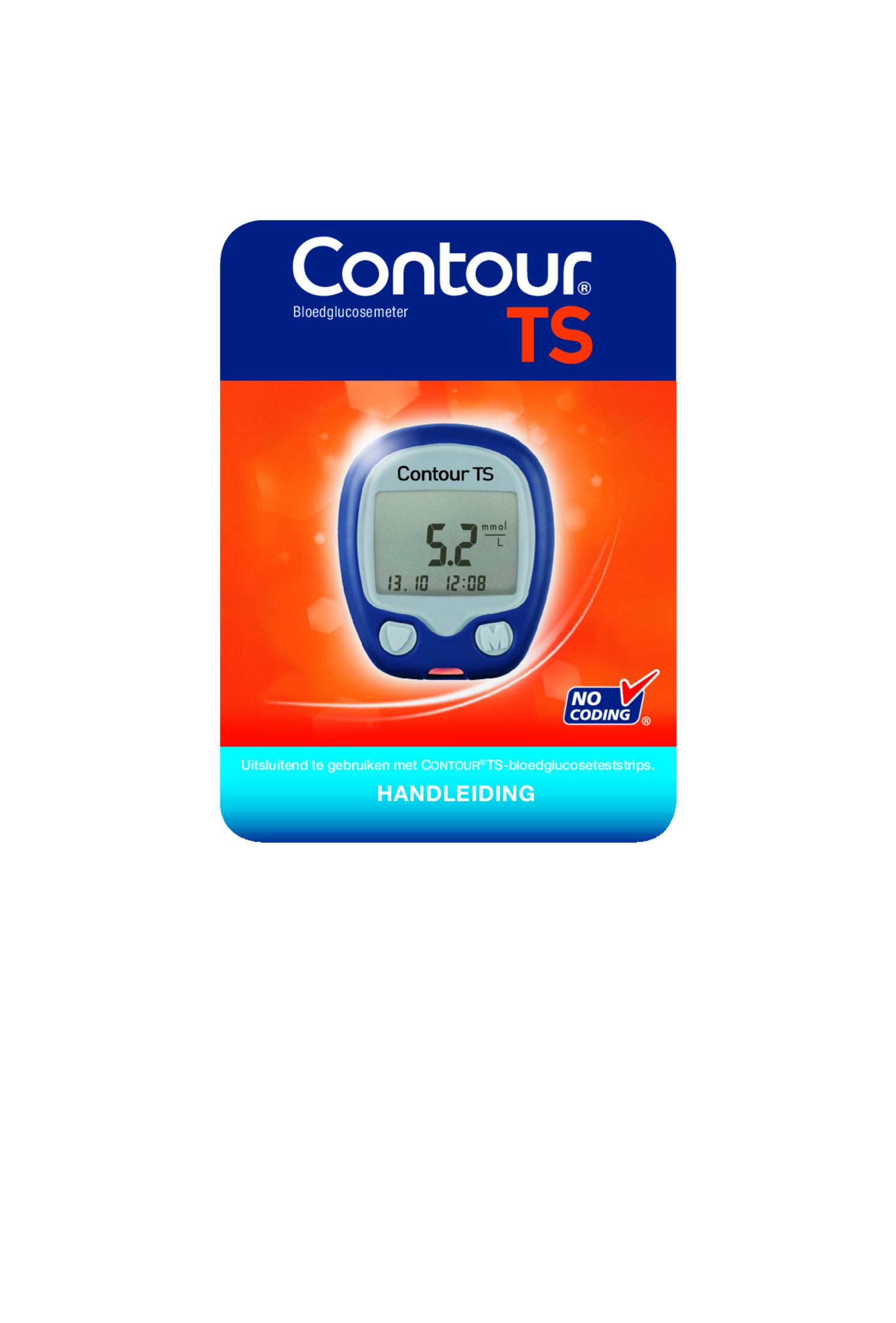 Contour TS Glucosemeter Startpakket afbeelding van document #1, gebruiksaanwijzing