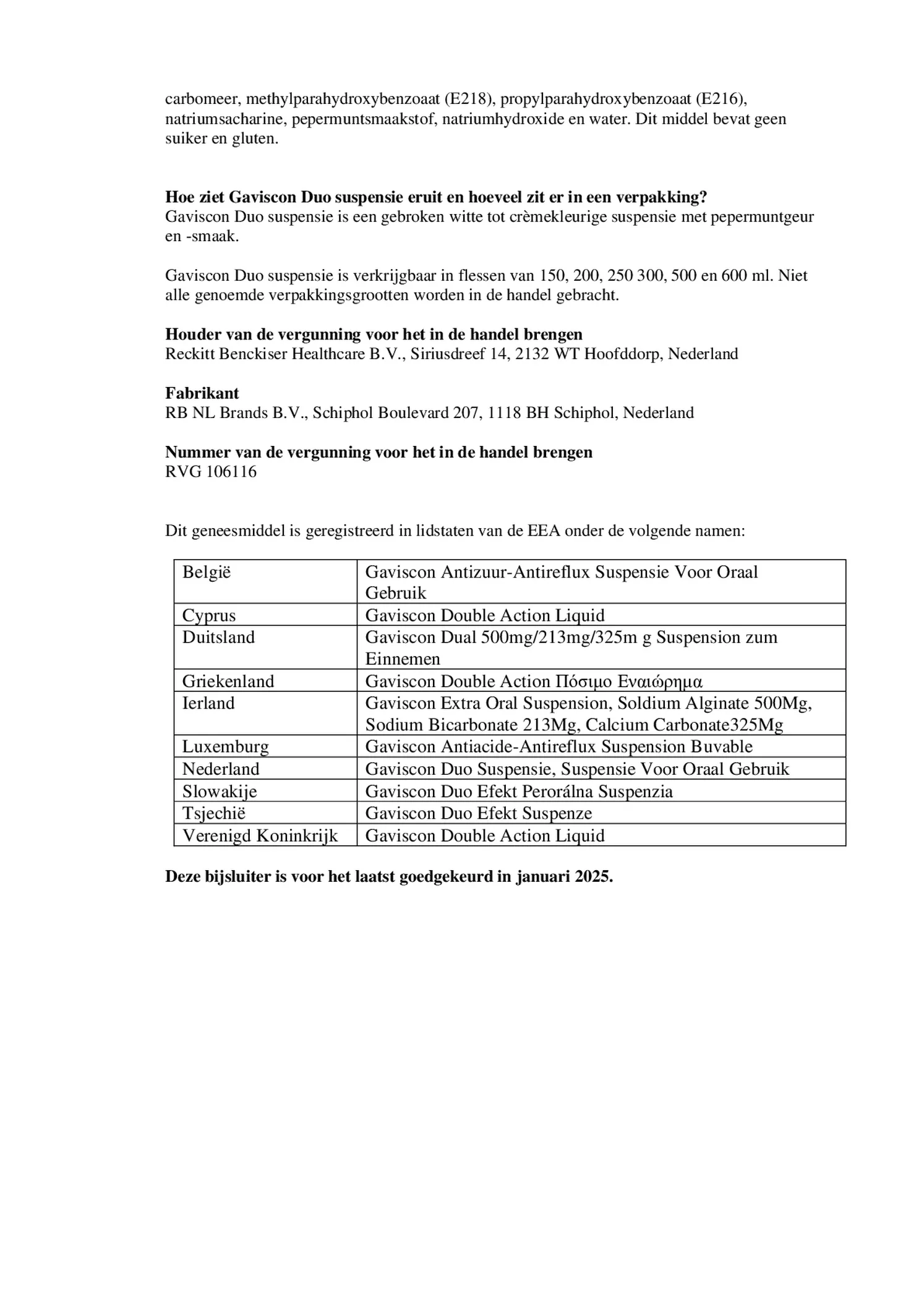 Duo Suspensie afbeelding van document #4, bijsluiter