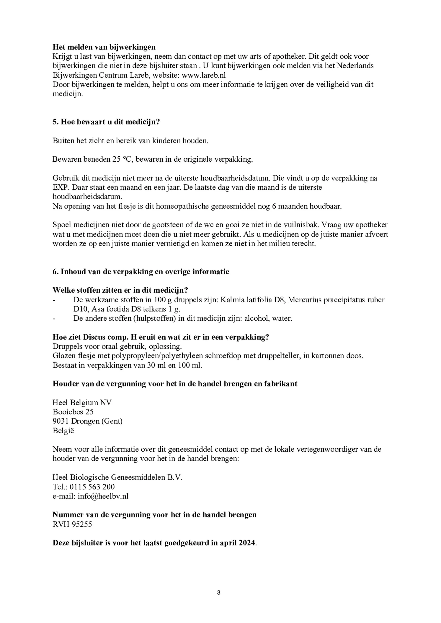 Discus Compositum H afbeelding van document #3, bijsluiter