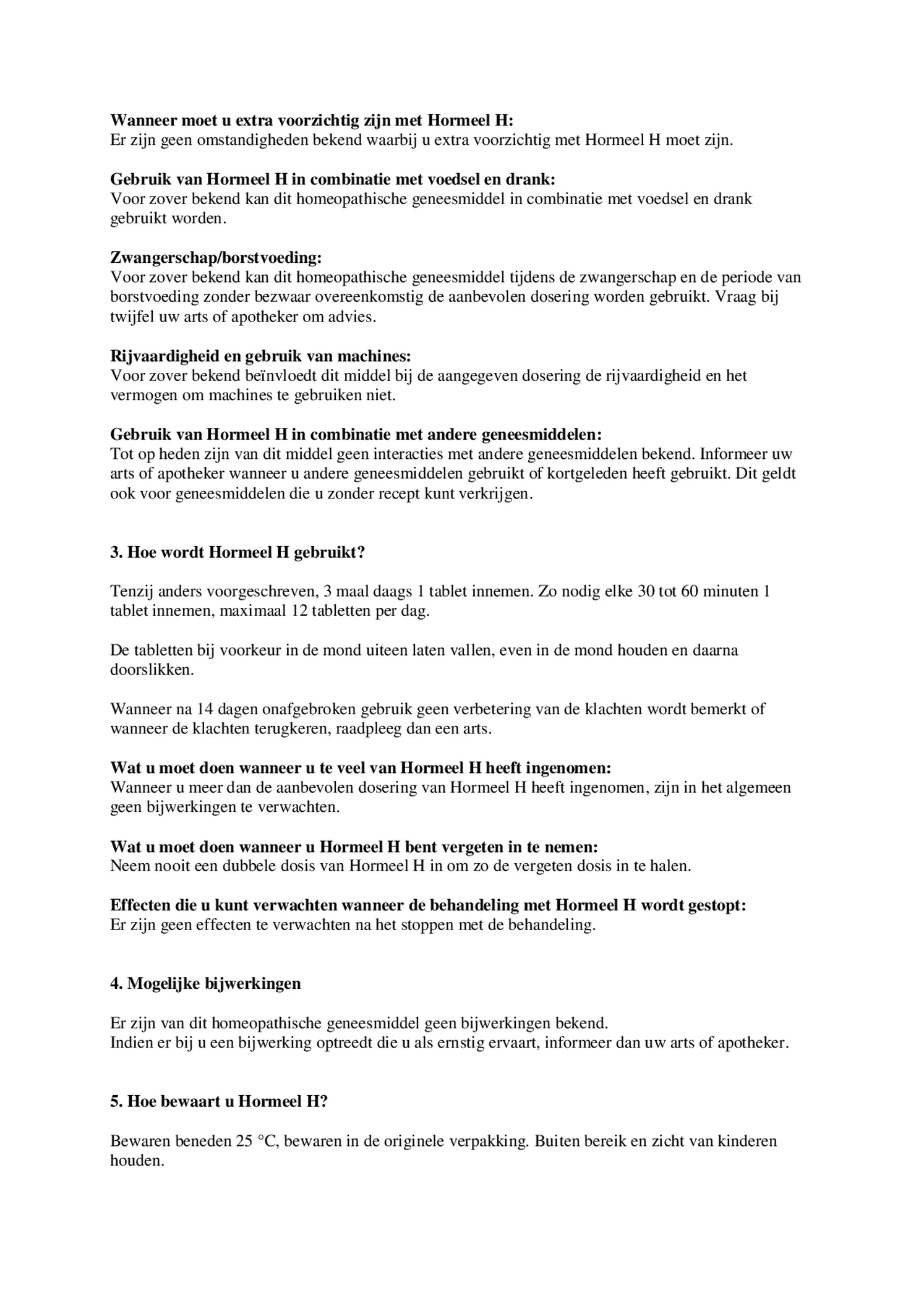 Hormeel H afbeelding van document #2, bijsluiter