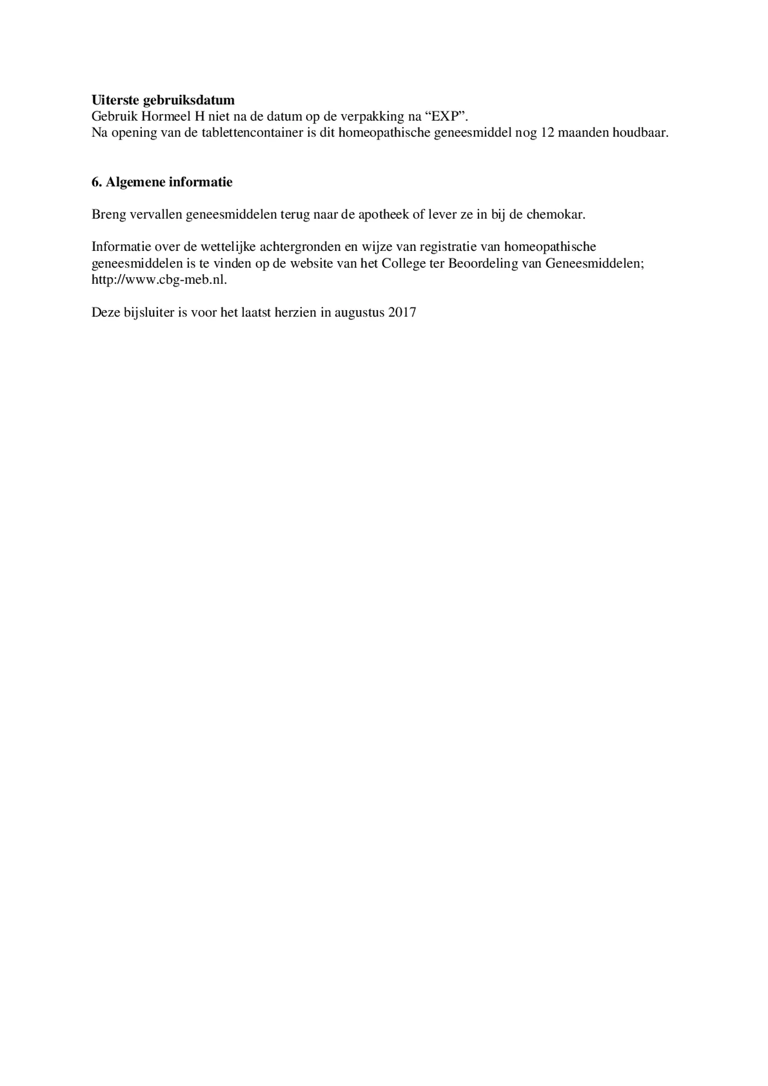 Hormeel H afbeelding van document #3, bijsluiter
