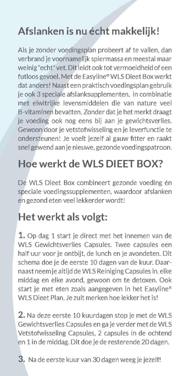 WLS Dieet Box afbeelding van document #2, informatiefolder