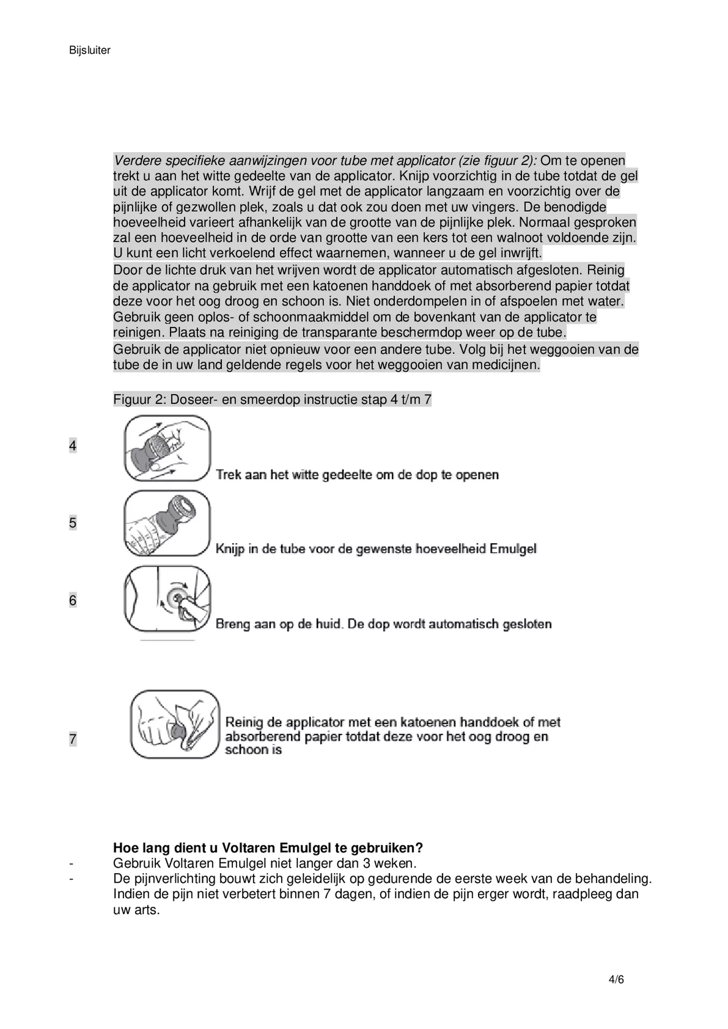 Emulgel 1,16% met Doseer- en Smeerdop afbeelding van document #4, bijsluiter