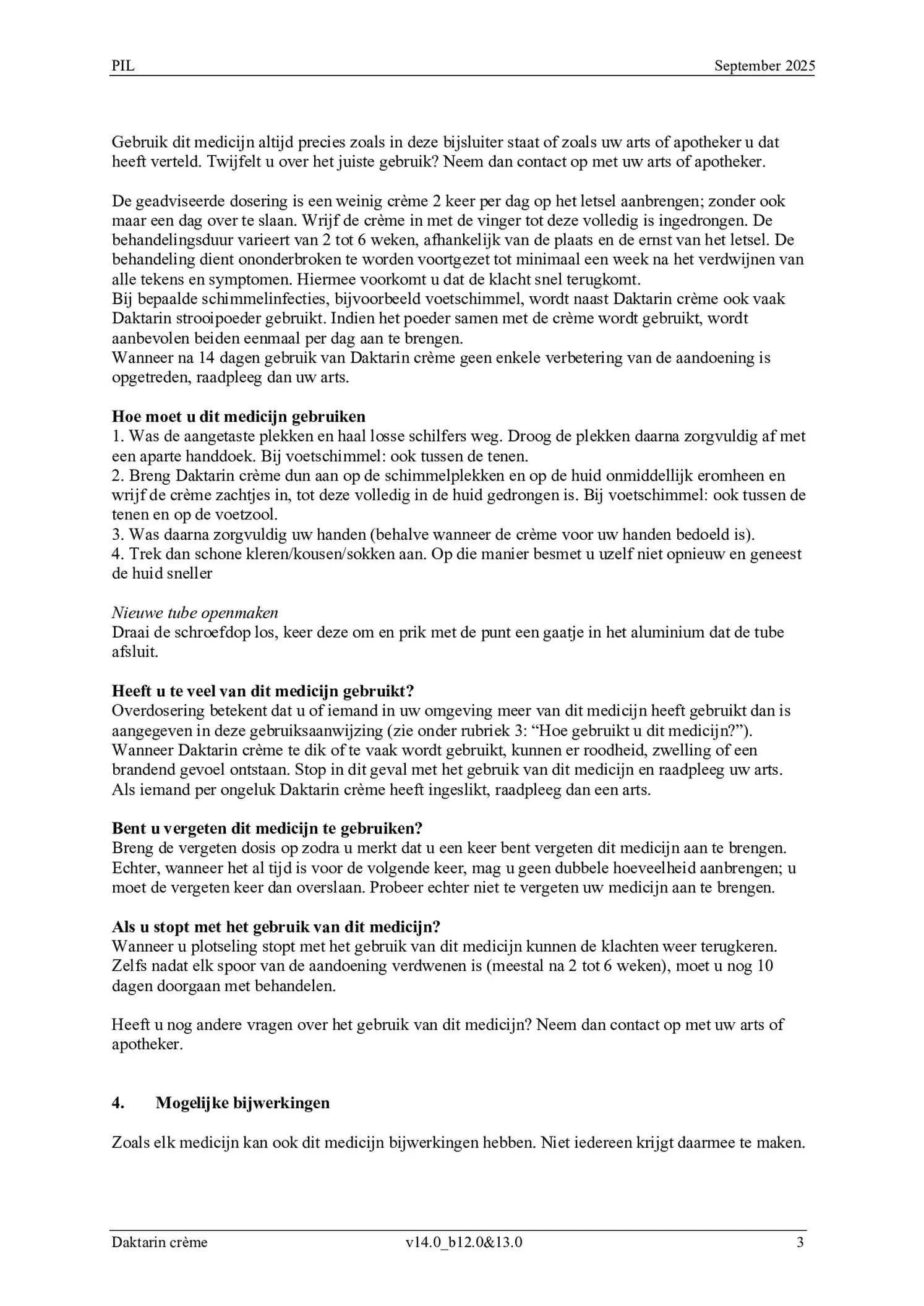 Crème 20mg Miconazol afbeelding van document #3, bijsluiter