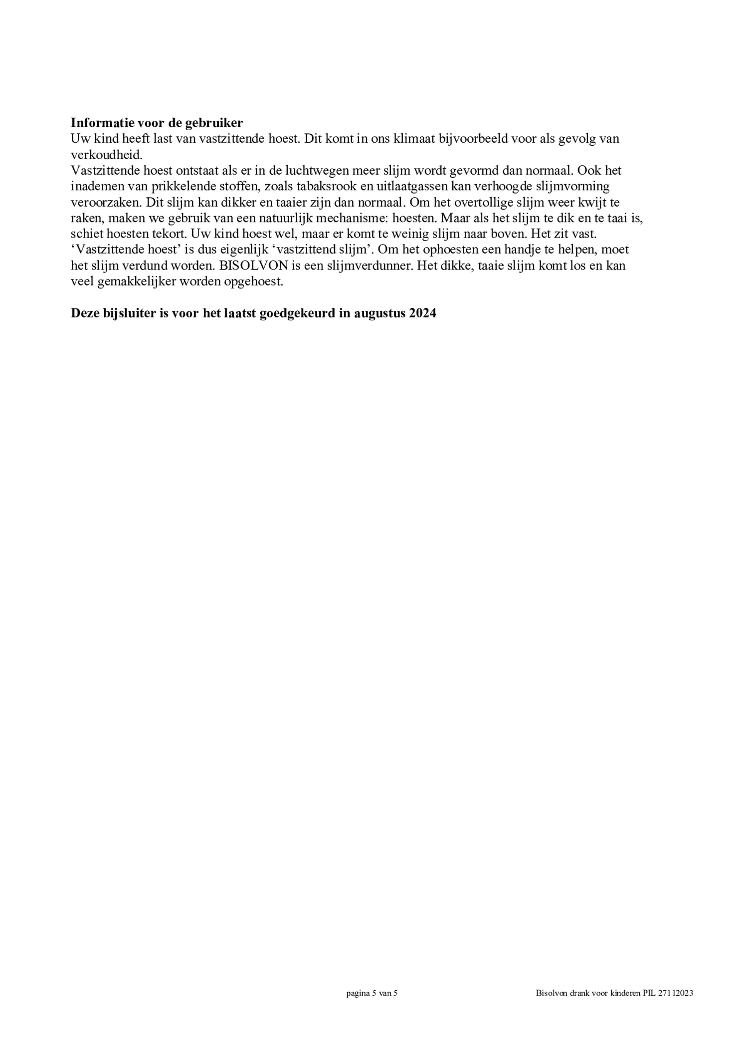 Drank voor Kinderen Aardbei afbeelding van document #5, bijsluiter